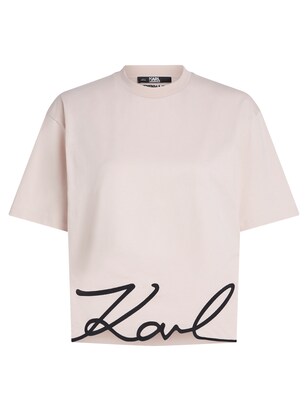 Karl Lagerfeld Shirt Pink / Zwart