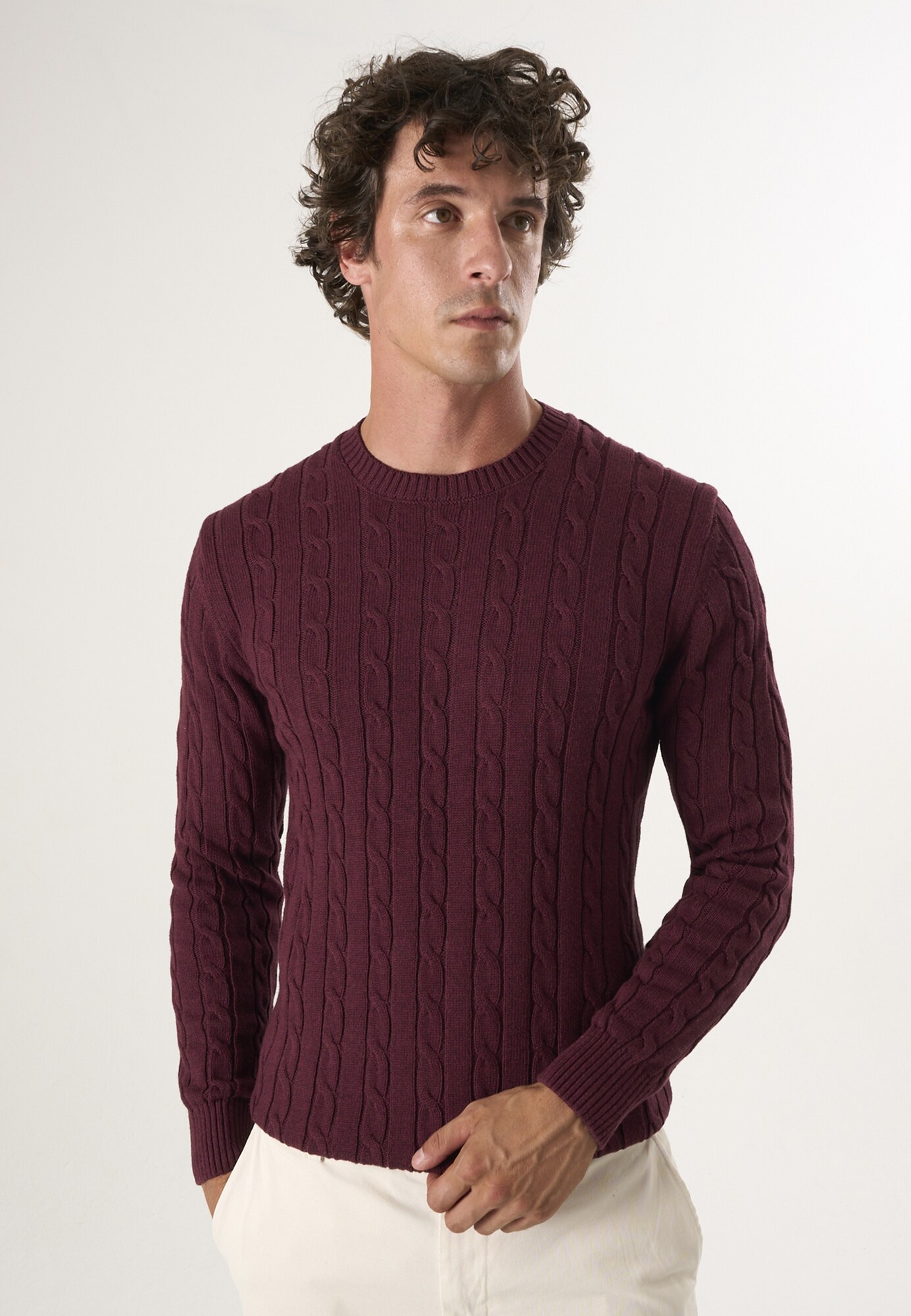 Felix Hardy Pulover roșu bordeaux