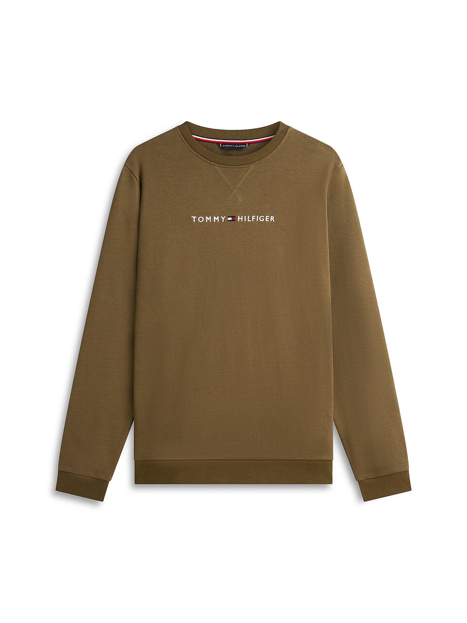 Sweatshirt marinblå / oliv / röd