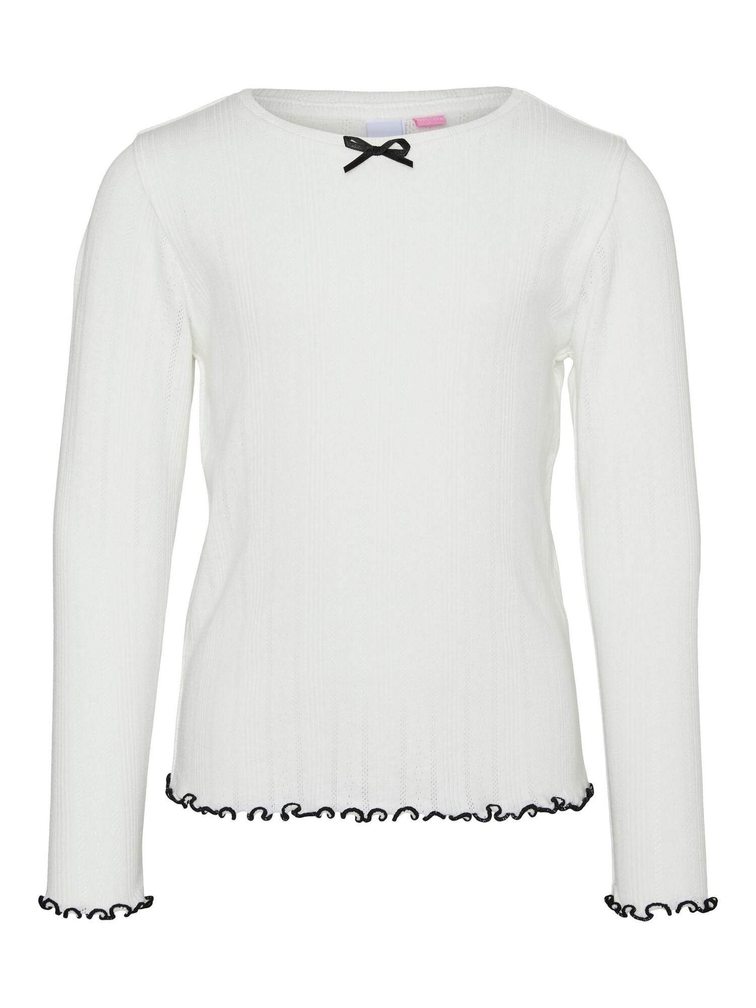 Vero Moda Girl Póló 'VMJULIETTA'  fekete / fehér akciós termékkép 1