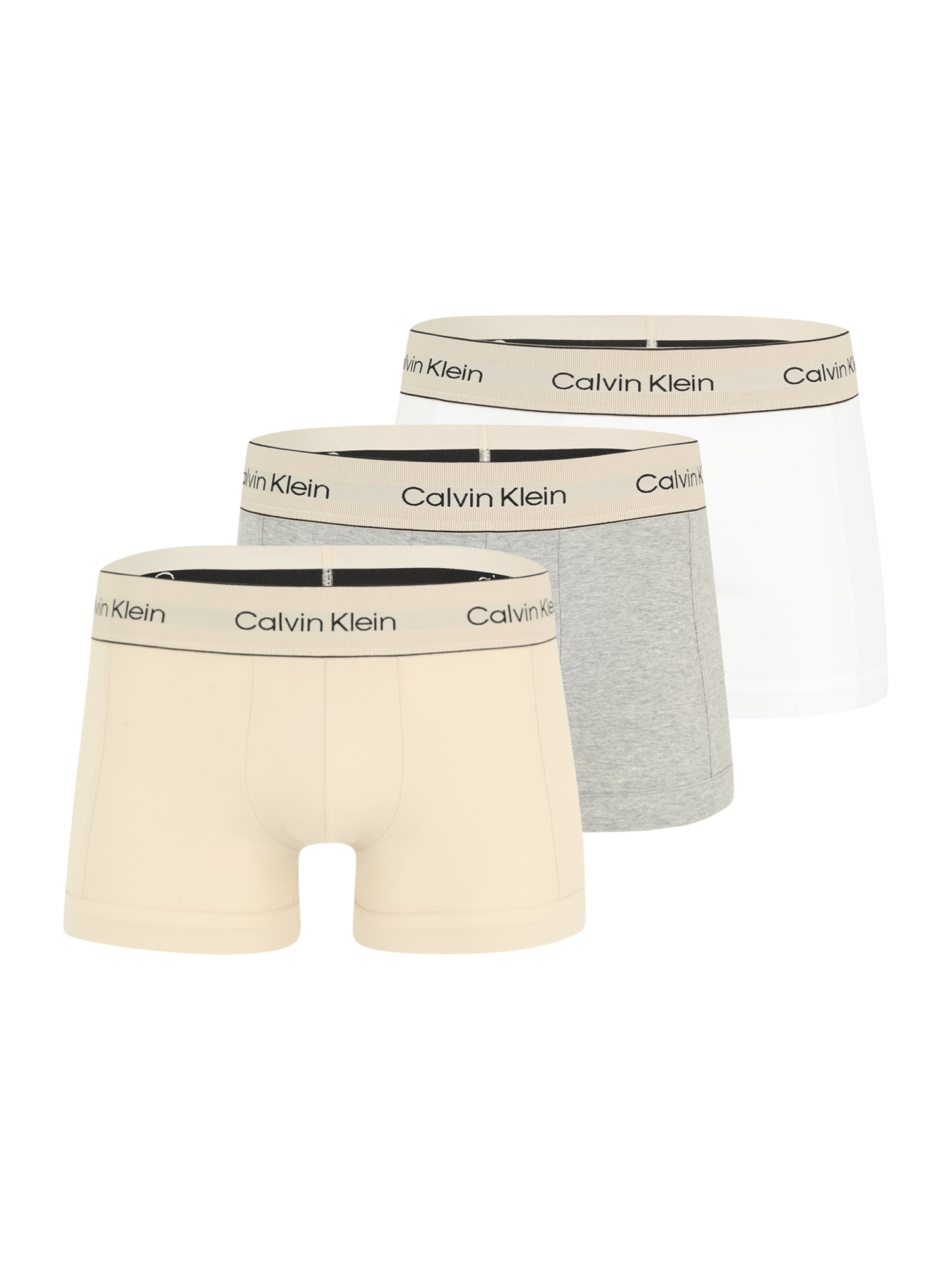 Calvin Klein Underwear Boxeralsók  bézs / szürke melír / fekete / fehér akciós termékkép 1