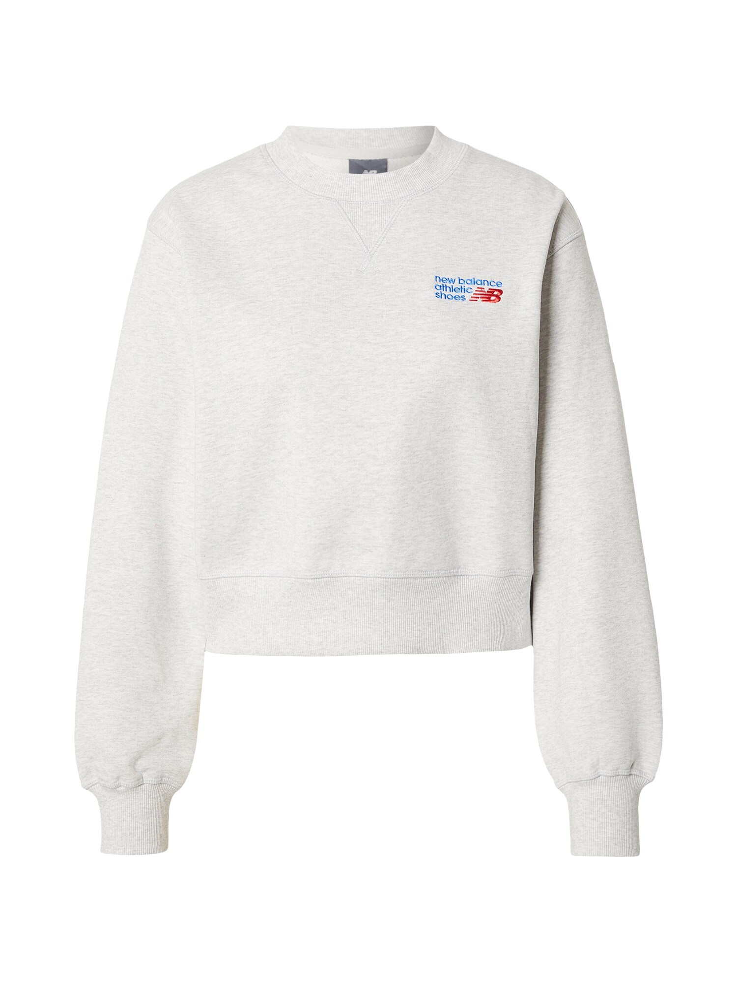 new balance Bluză de molton  azur / gri deschis / roşu închis