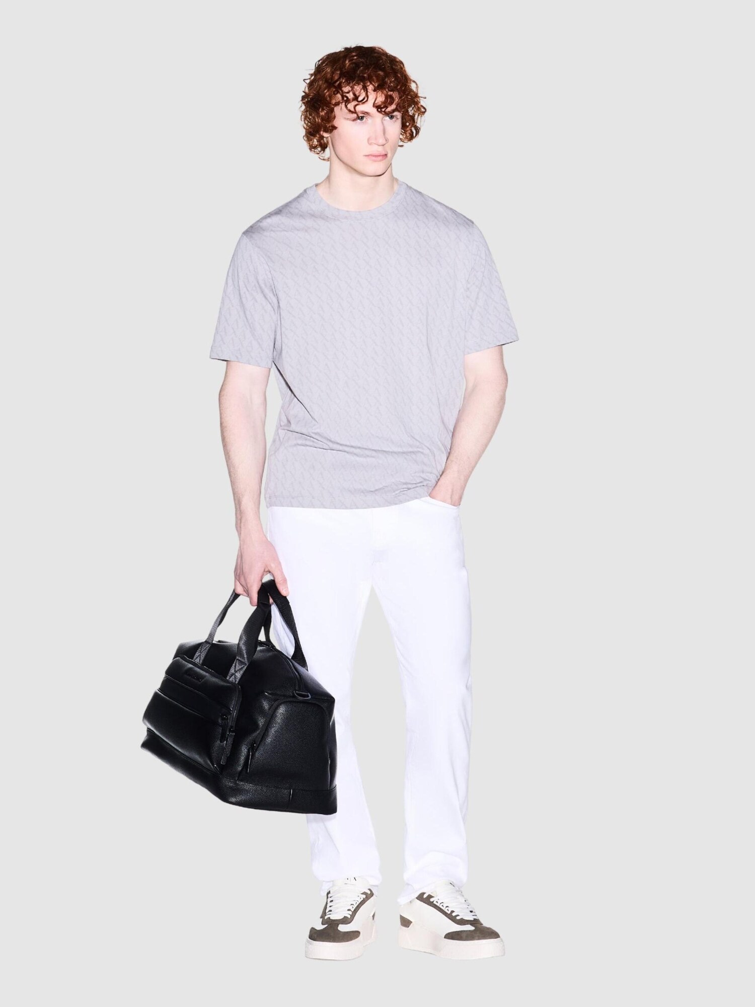ARMANI EXCHANGE Camiseta 'XM001228'  greige – imagen 3