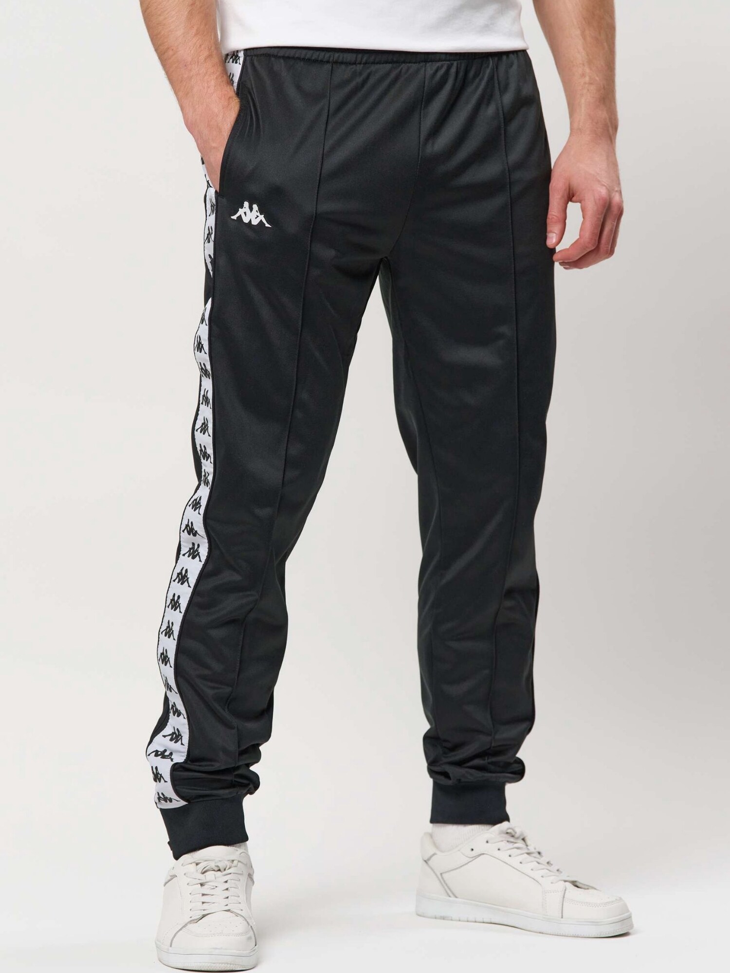 KAPPA Pantalón ' KMBanda '  negro