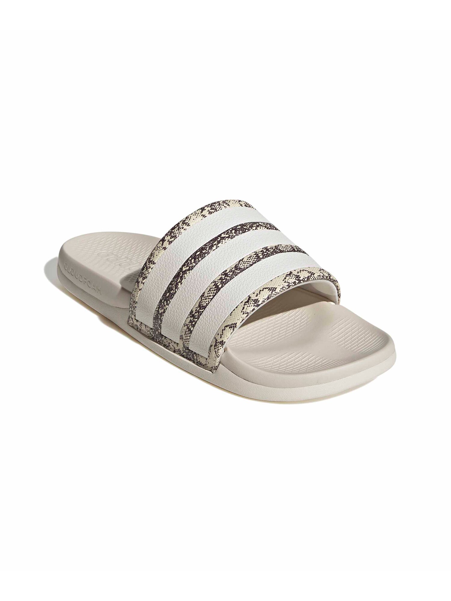 ADIDAS SPORTSWEAR Šľapky 'ADILETTE COMFORT 2.0'  tmavohnedá / biela