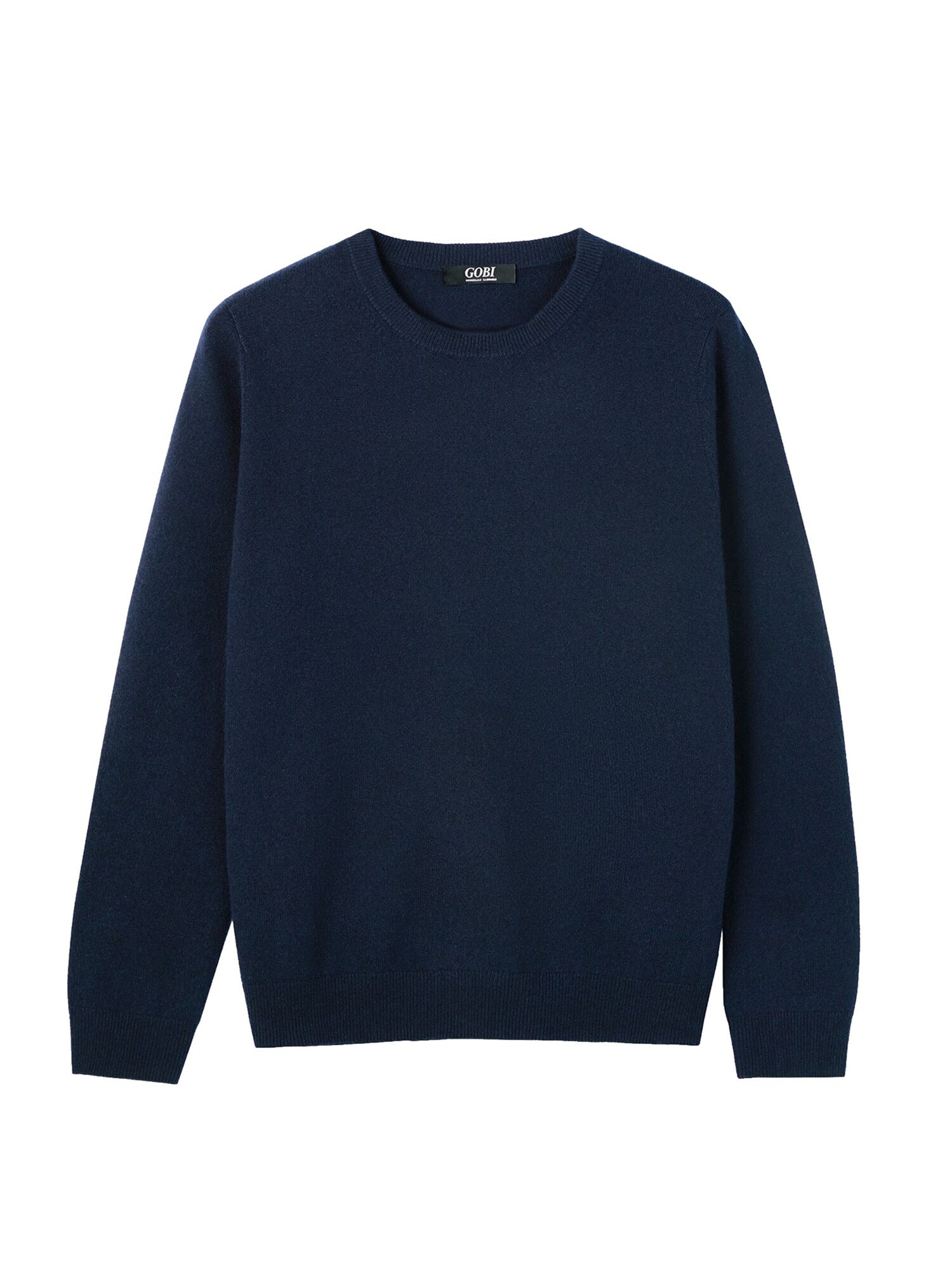 GOBI Cashmere Jersey 'Women's Essential Cashmere Crewneck Sweater' navy