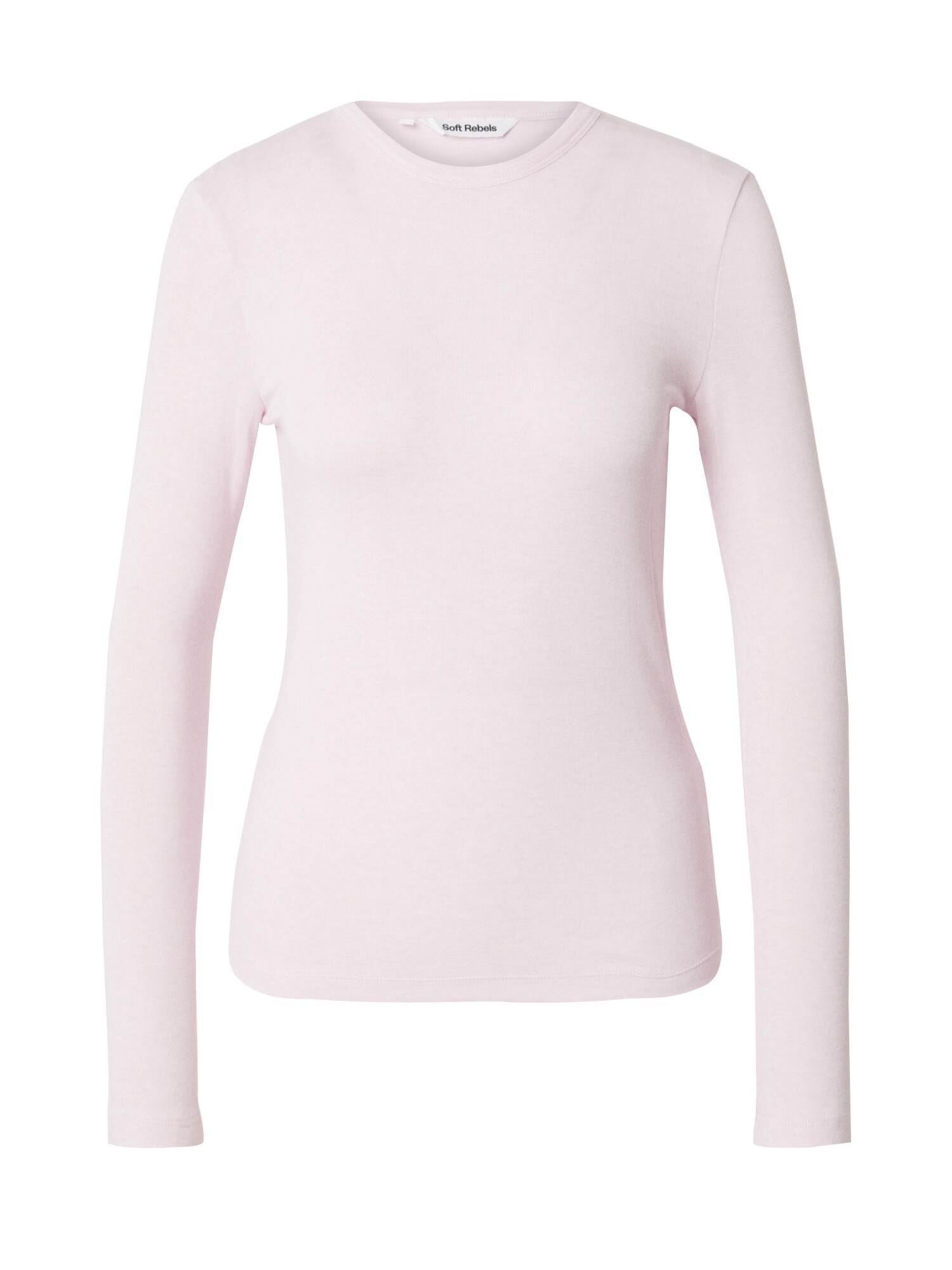 Soft Rebels Tricou Roman  roz pastel