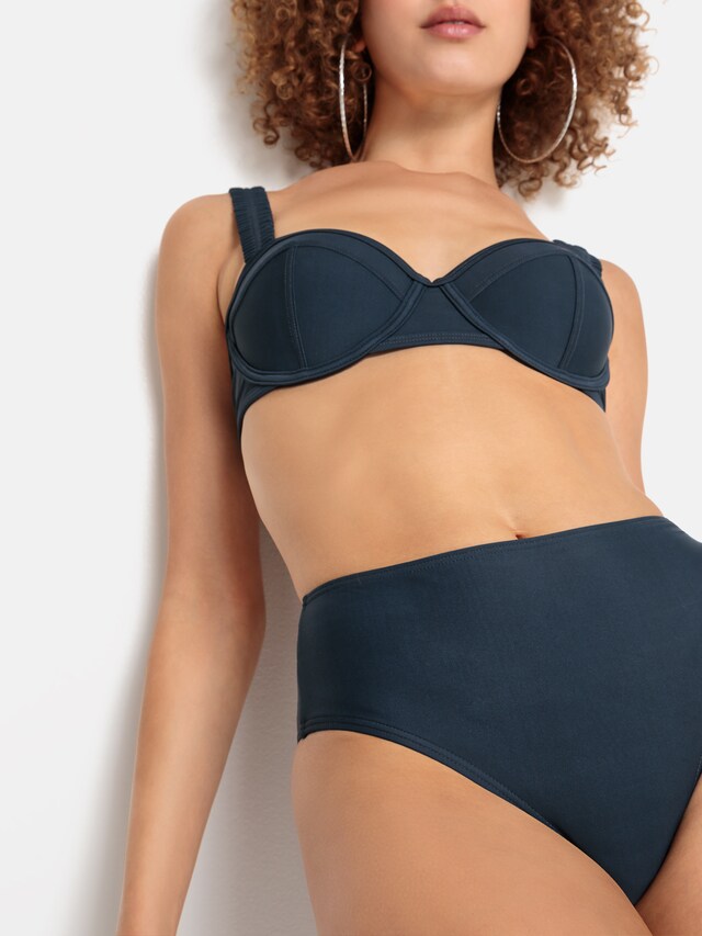 LSCN by LASCANA, Bikini nadrágok 'Gina', kék, 5 kép a 5 közül