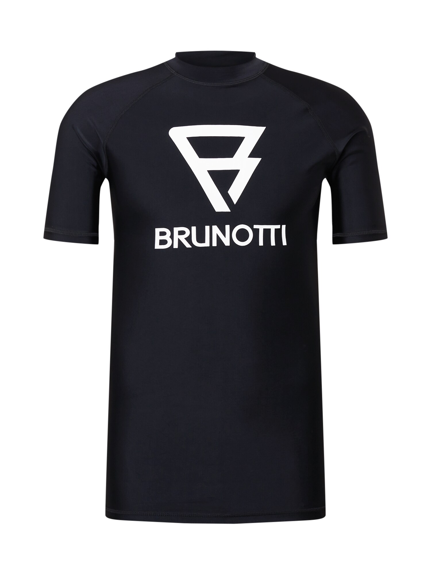 BRUNOTTI Funkčné tričko 'Surflino'  čierna / biela