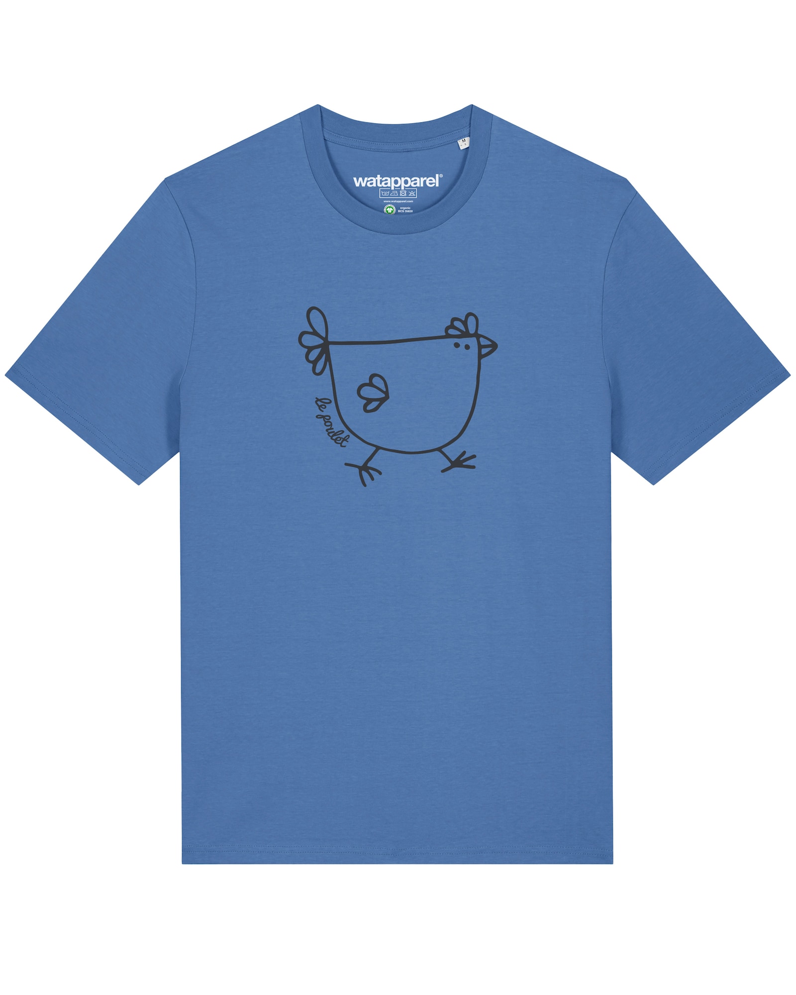Thumbnail - T-Shirt ' Le poulet - das Huhn '