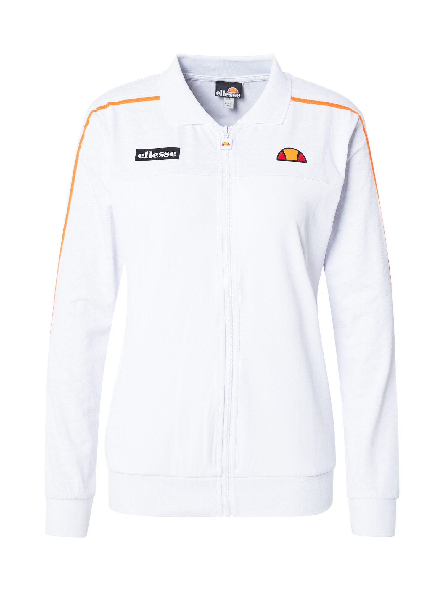 ELLESSE Hanorac Praa  portocaliu / alb