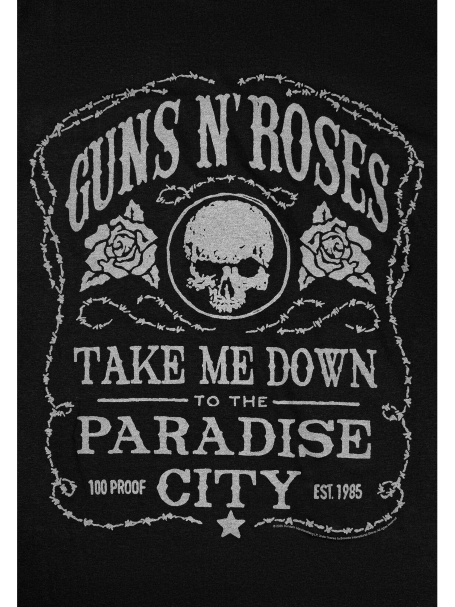 GUNS N' ROSES Camiseta 'Guns N´Roses Paradise City T-Shirt'  negro – imagen 3