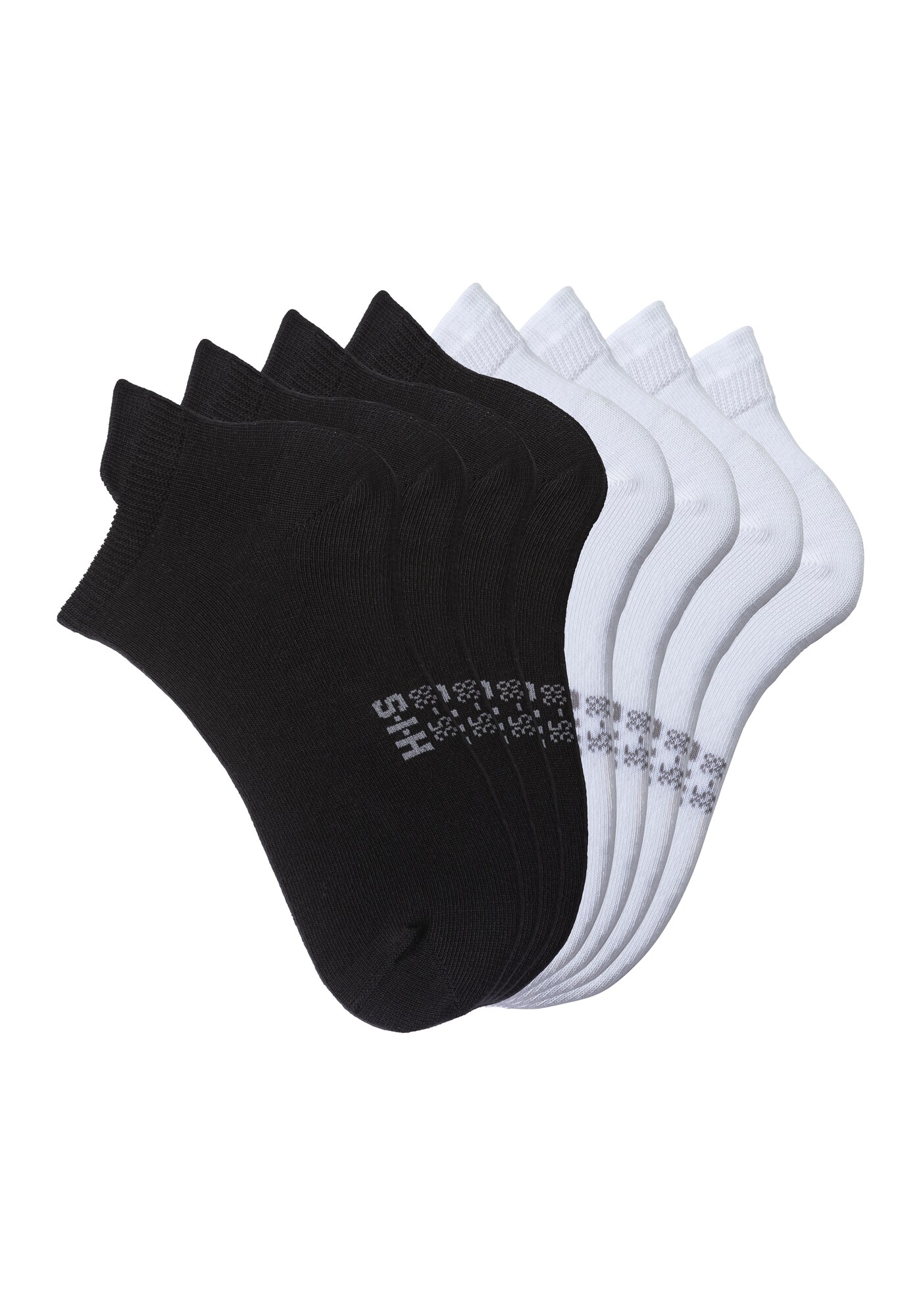 H.I.S Calcetines negro / blanco