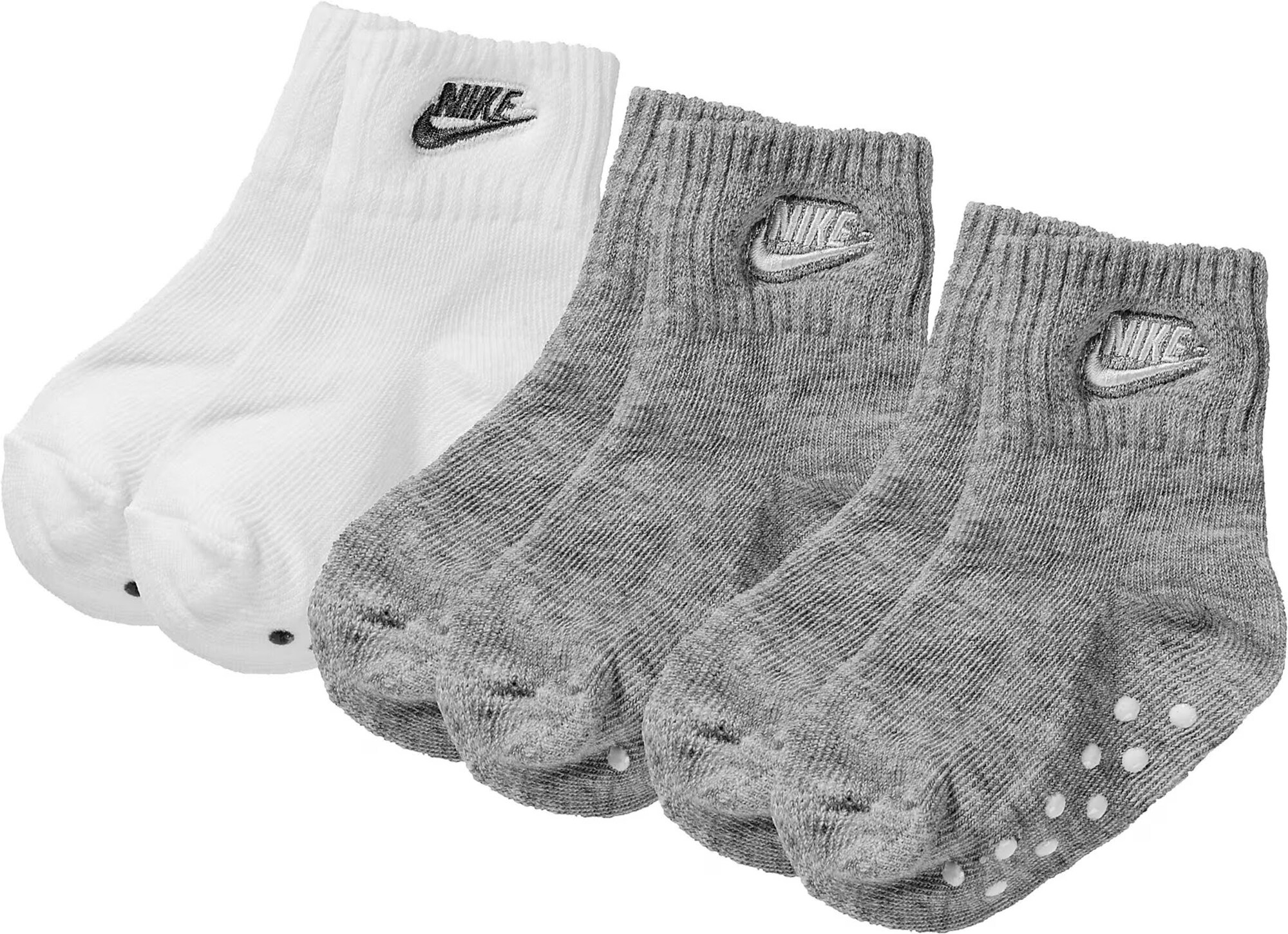 Nike Sportswear Zokni 'CORE FUTURA'  sötétszürke / szürke melír / fehér akciós termékkép 1