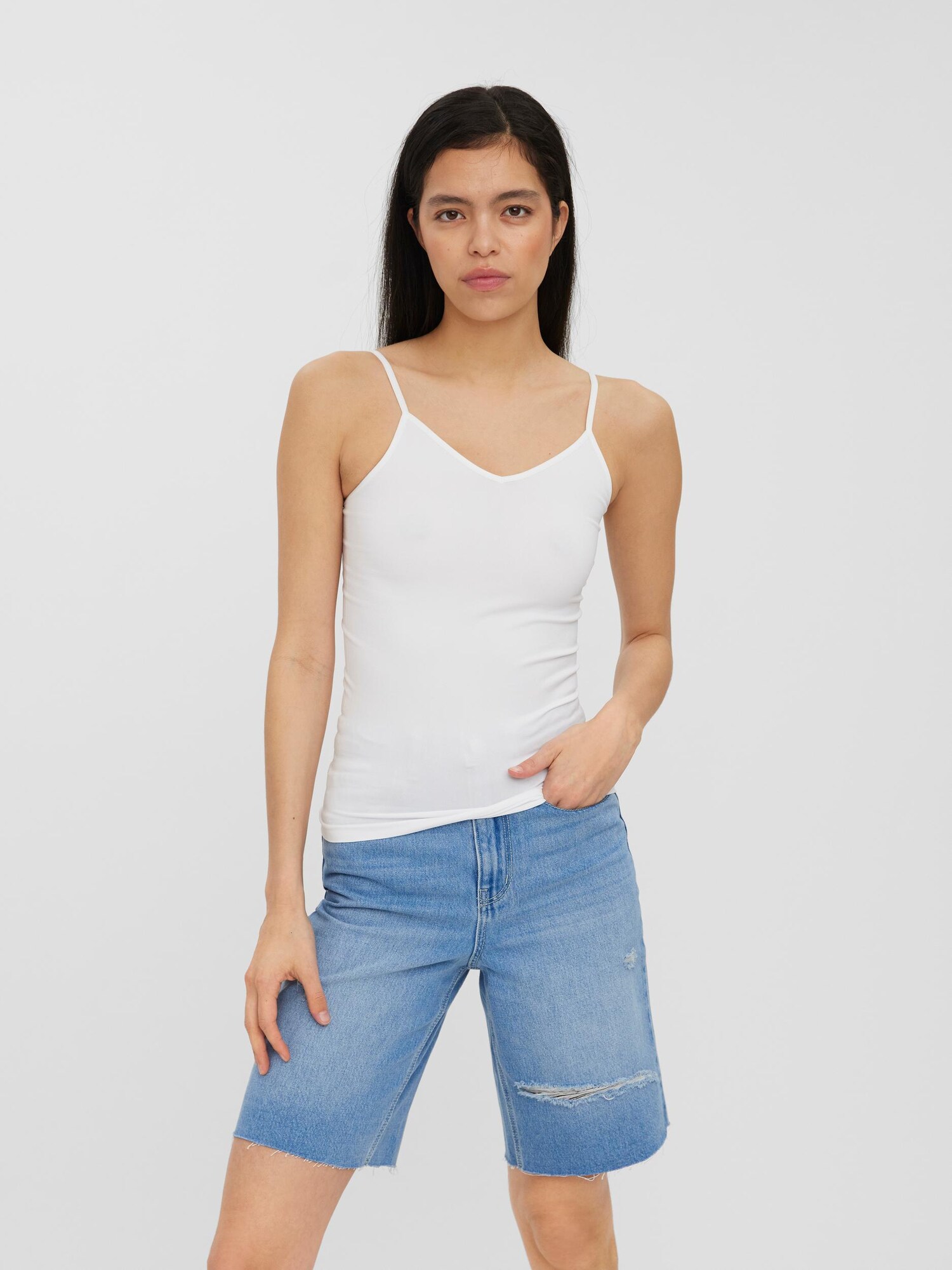 VERO MODA Top 'Jackie'  fehér termék 2. képe