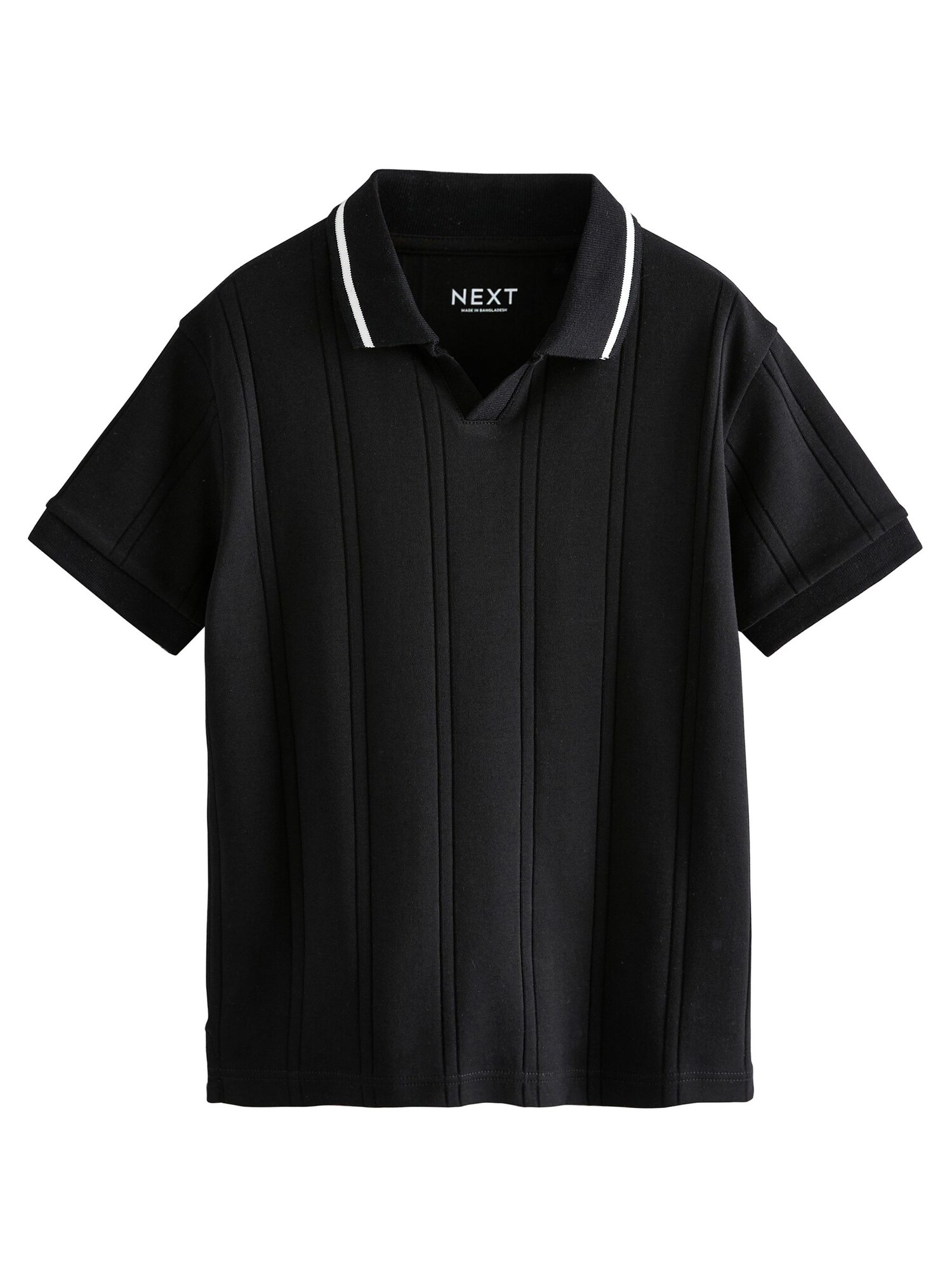 Next Tricou  negru / alb