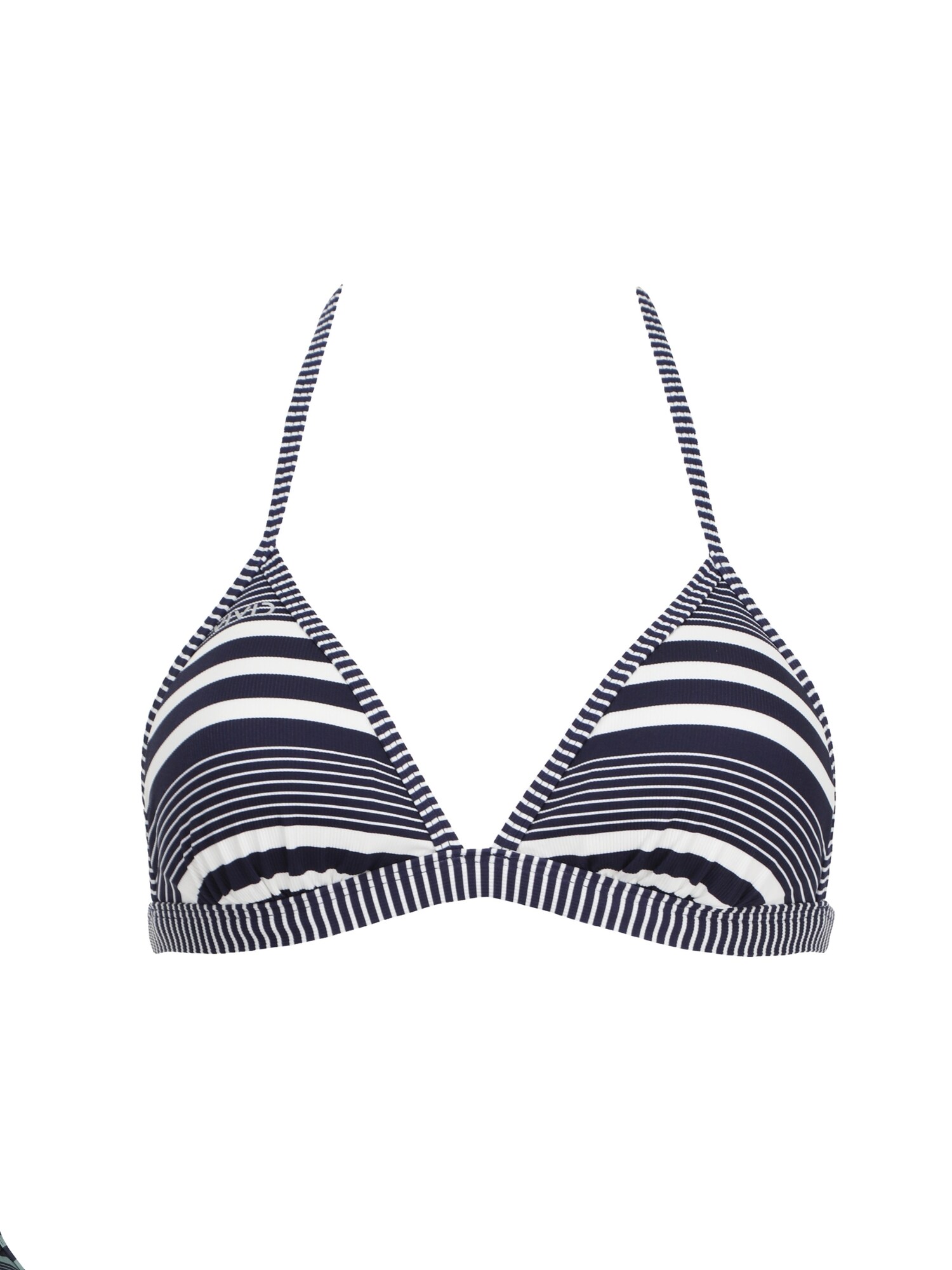 VIVID Bikinový top 'Mix&Match' námornícka modrá / biela