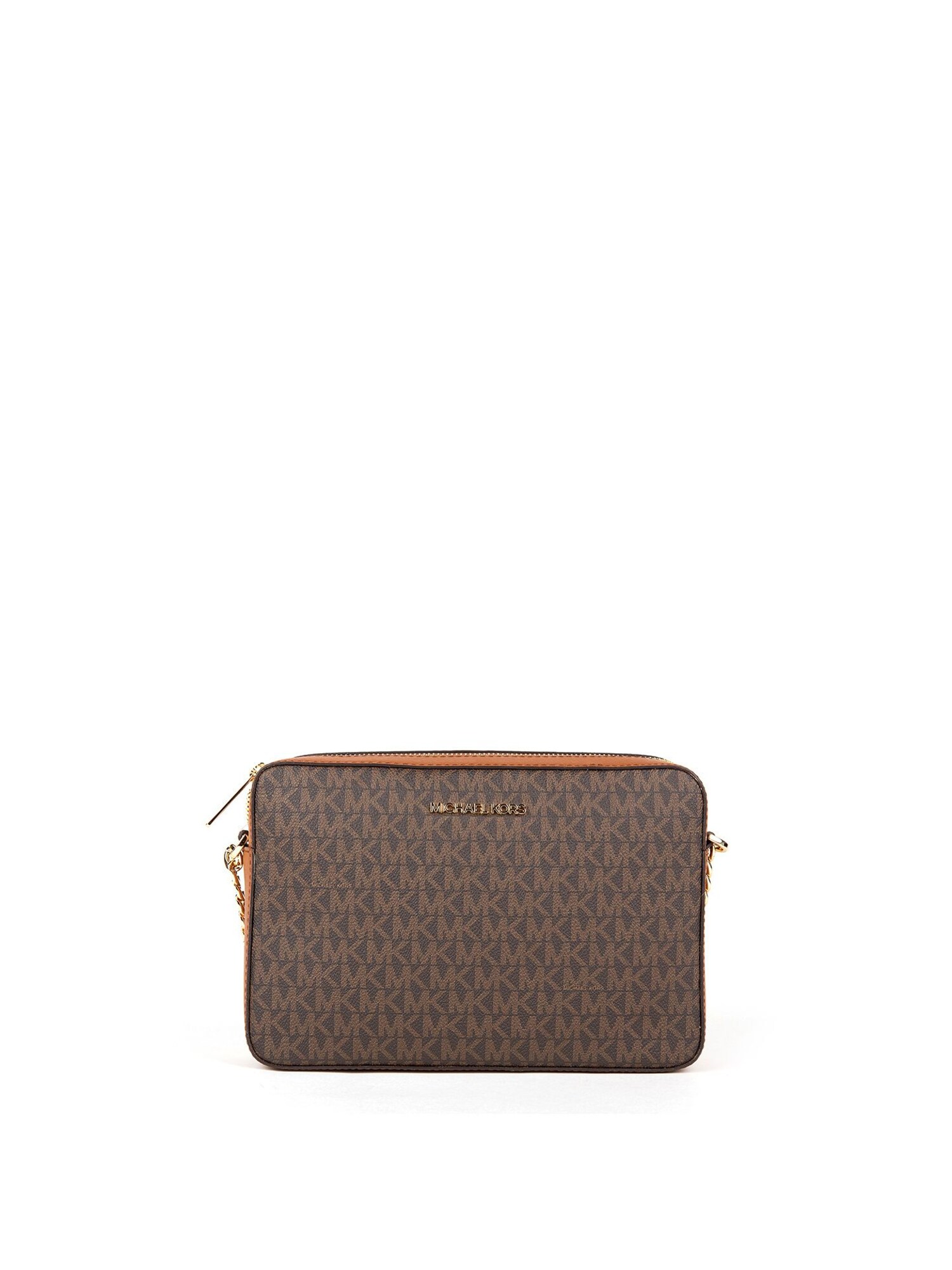 Michael Kors Schoudertas 'Jet' Bruin