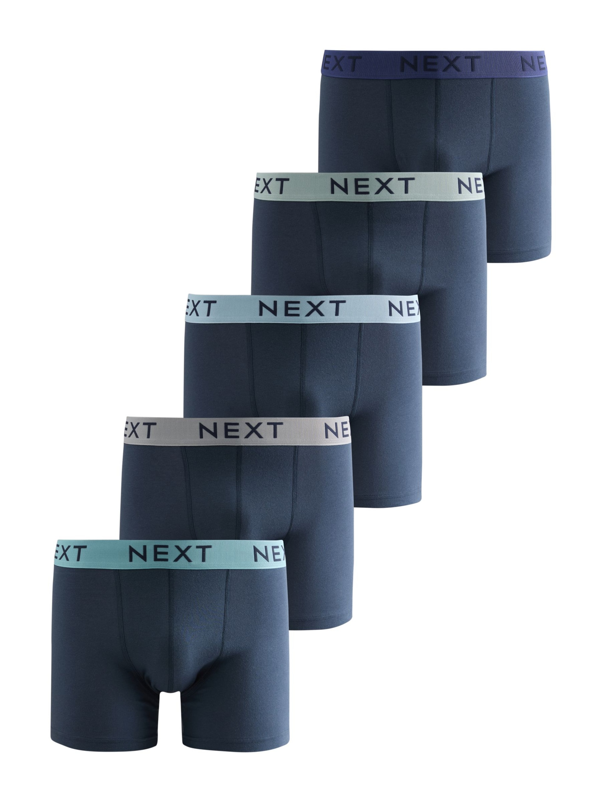 Next Boxershorts blå / ljusblå / mörkblå herr