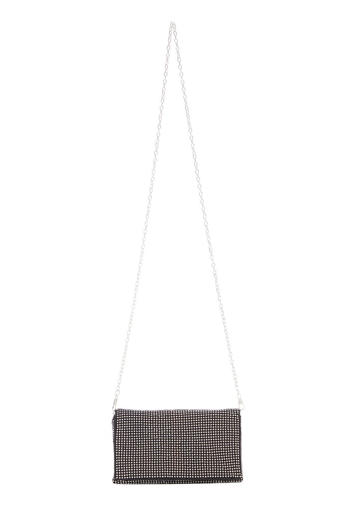 faina Clutch Damen Größe One Size schwarz / silber