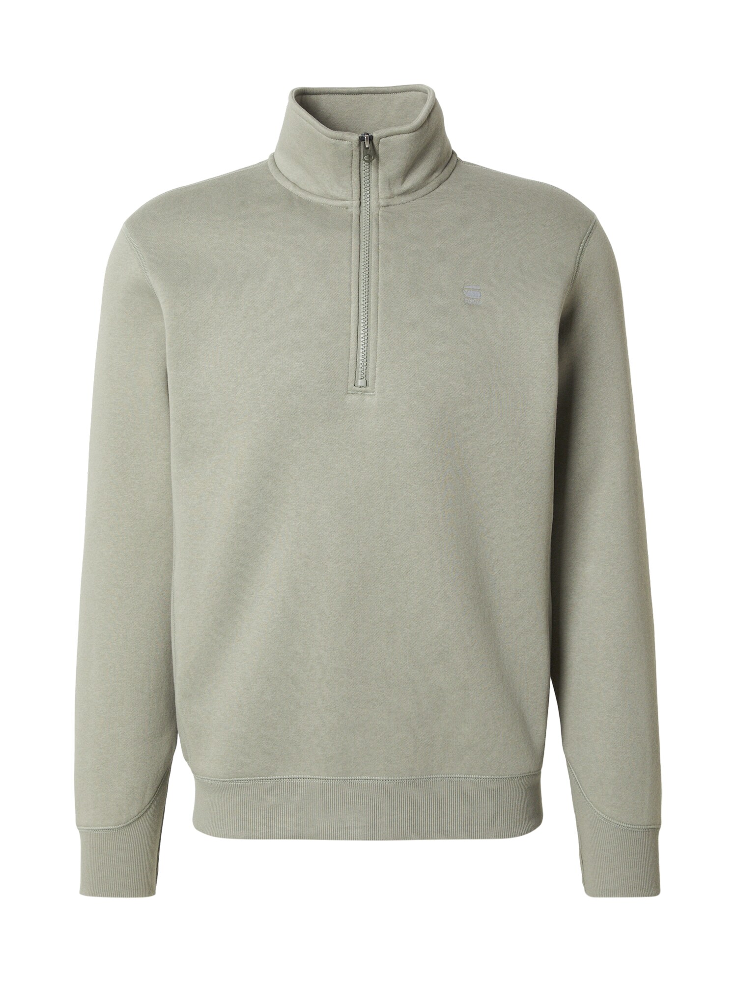 G-STAR Bluză de molton Premium Core verde pastel