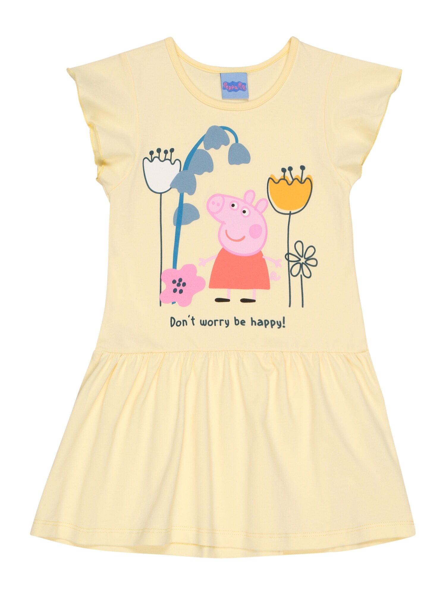 Peppa Pig Suknelė šviesiai geltona / mišrios spalvos