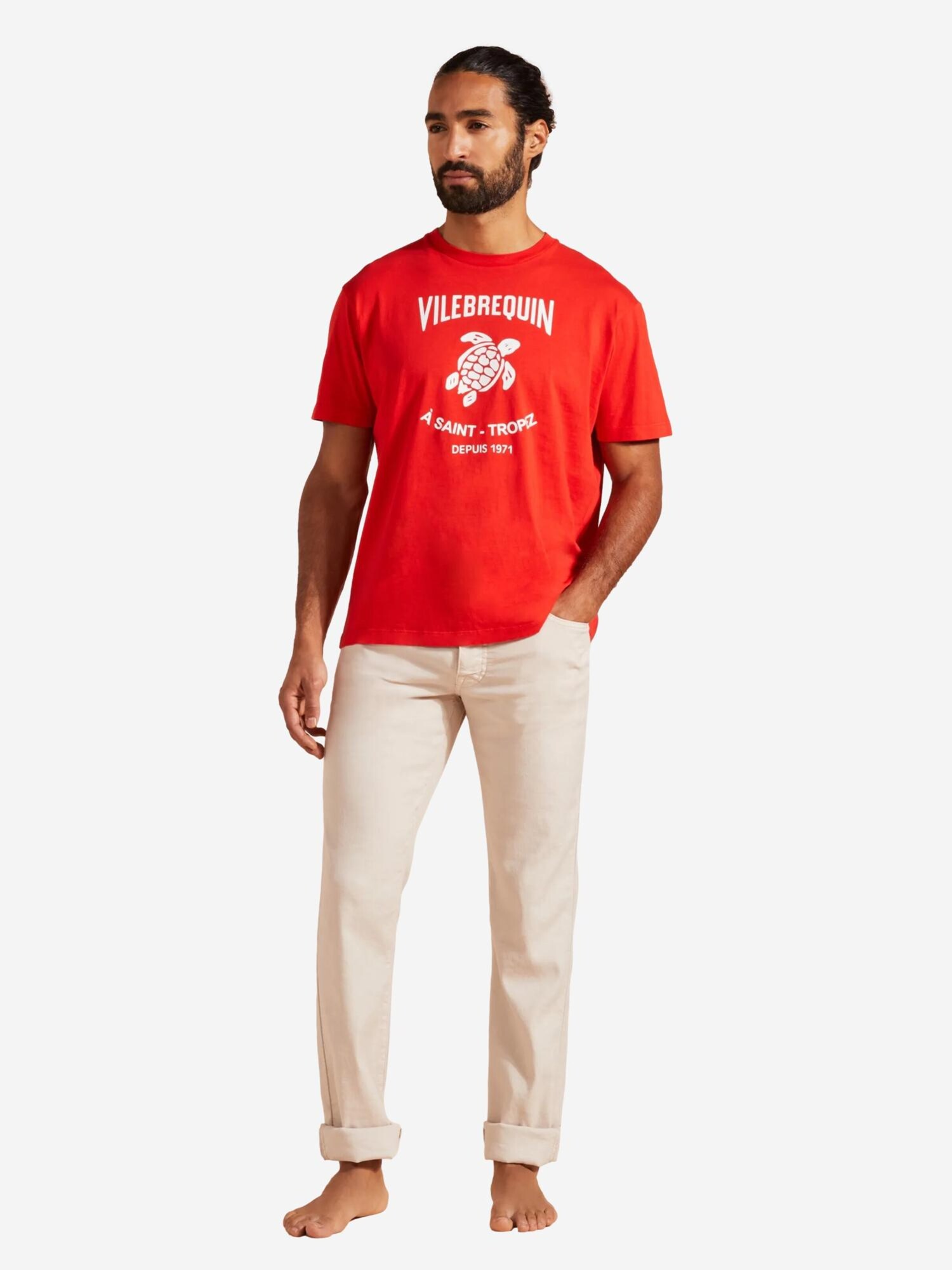 Vilebrequin Camiseta rojo – imagen 7