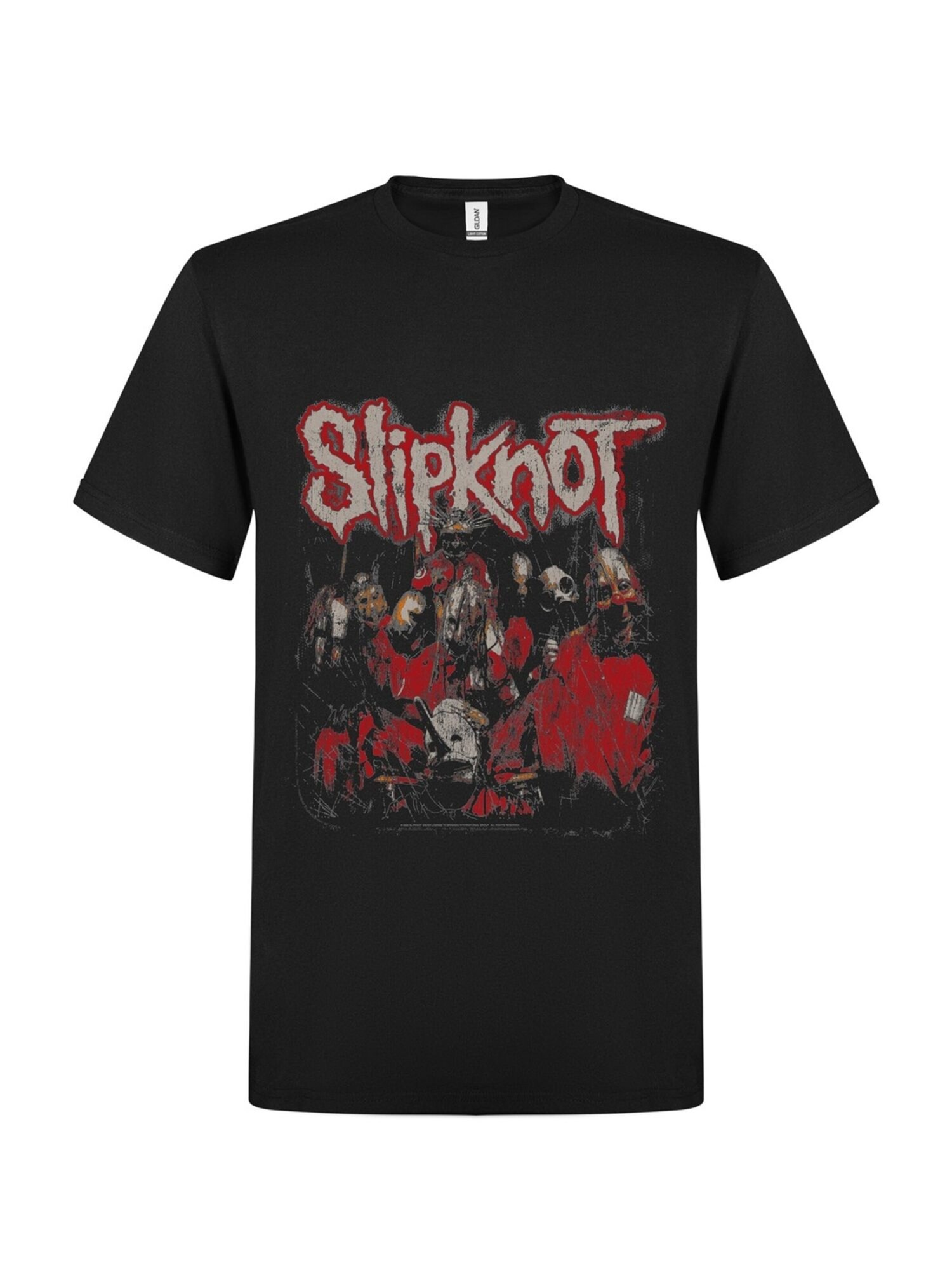 SLIPKNOT Camiseta 'Slipknot Tour T-Shirt'  negro