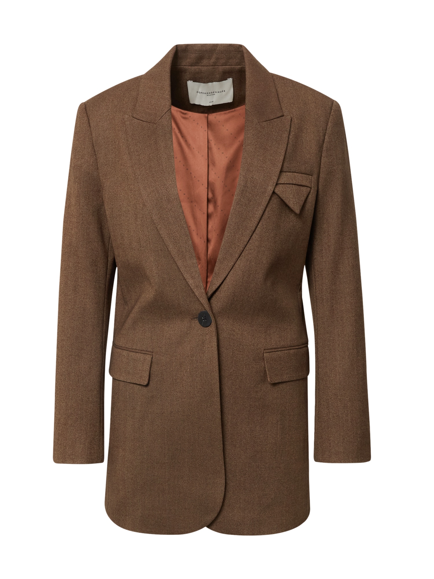 Copenhagen Muse Blazer 'TAILOR'  castanho claro / castanho escuro