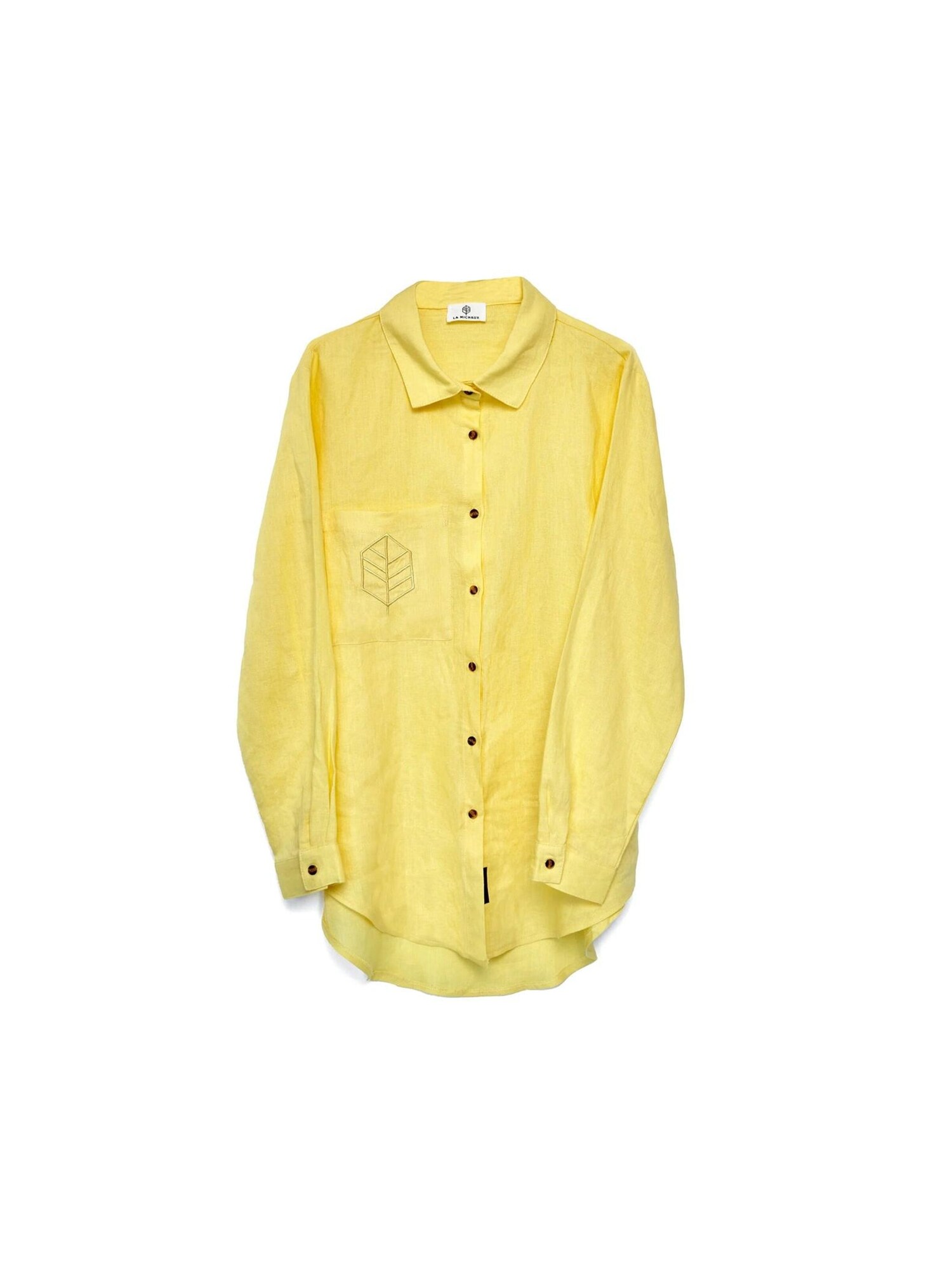 La Michaux Camiseta 'GISELE'  amarillo