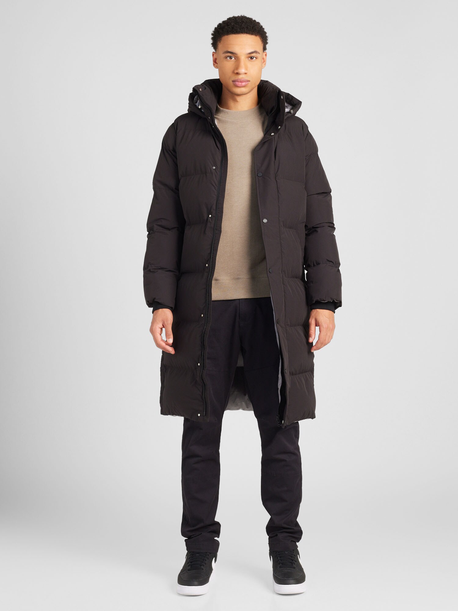Superdry & Co Zimný kabát čierna (obrázok 4)