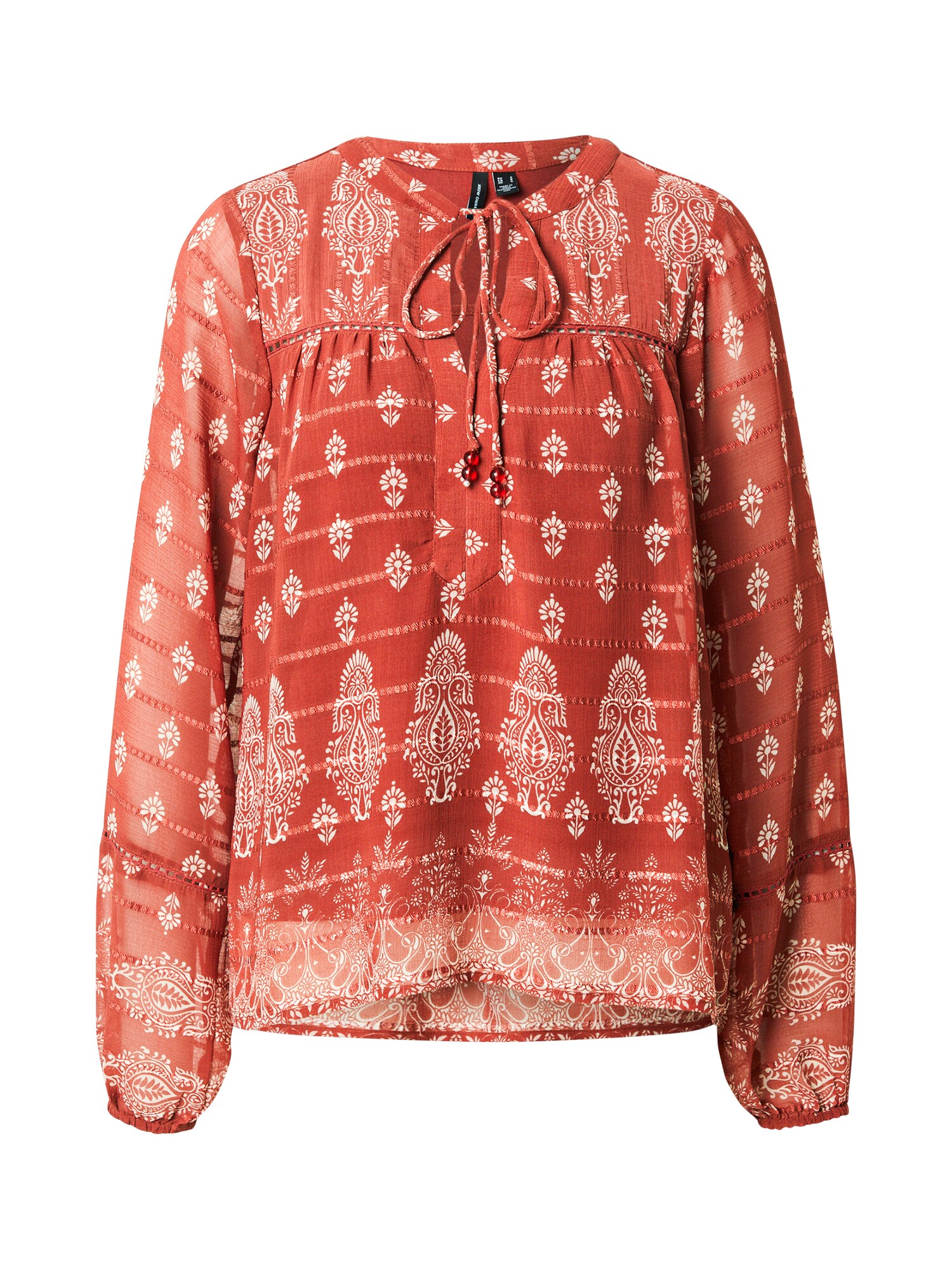 VERO MODA Blúz 'VMHEDI'  oxid / fehér akciós termékkép 1