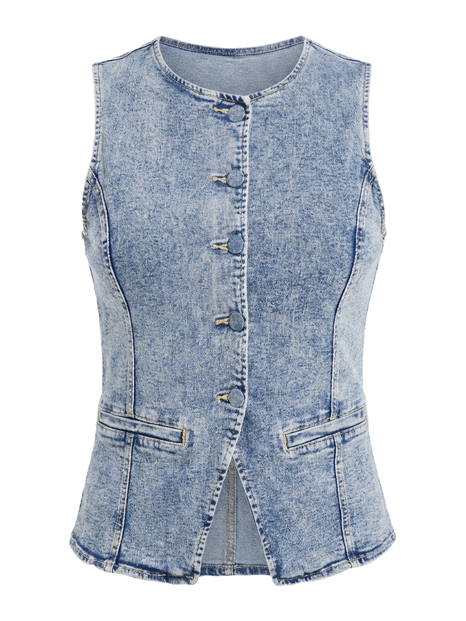 Imily Bela Vesta  modrá denim