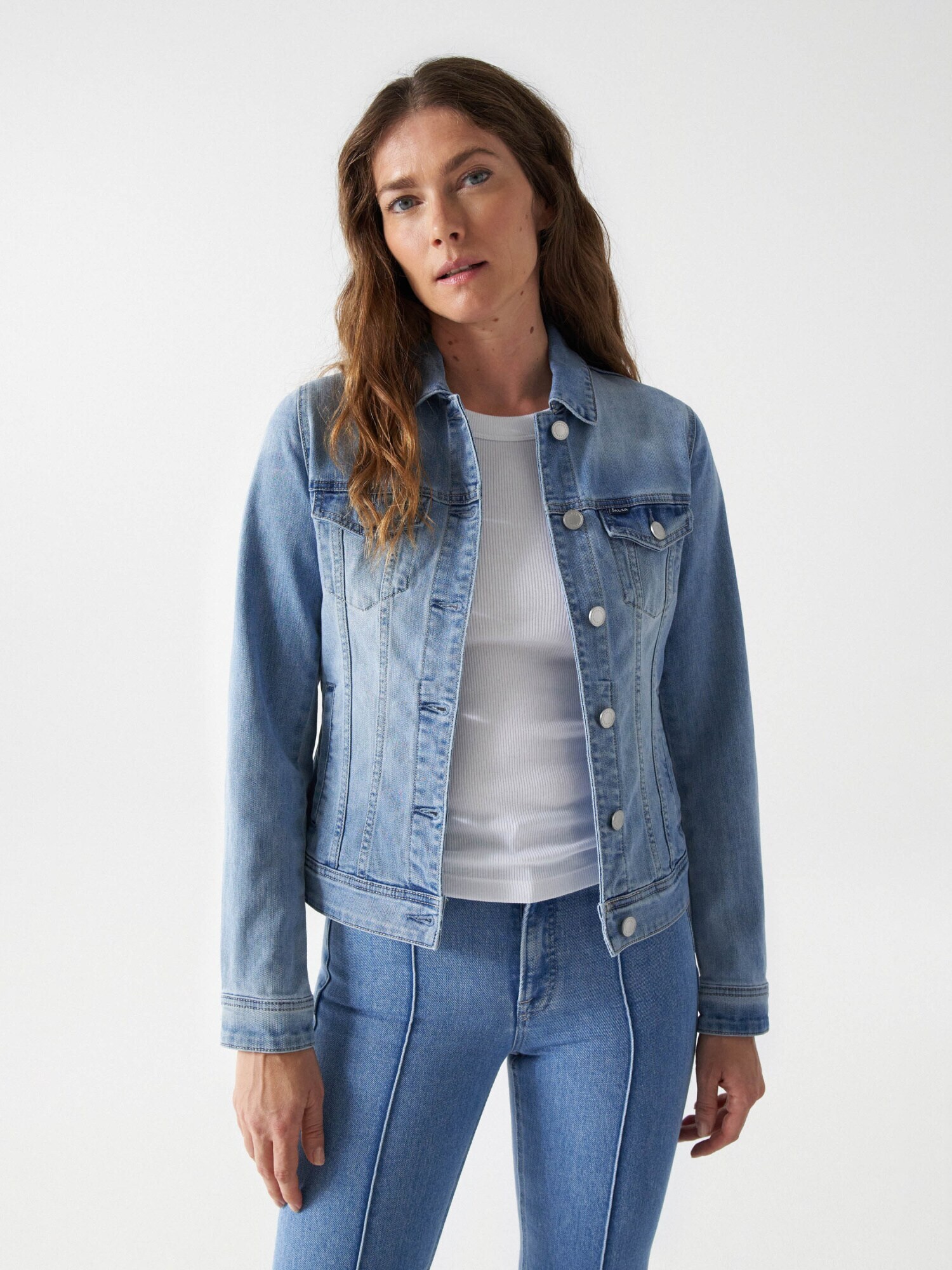 Thumbnail - Jeansjacke 'Orange'