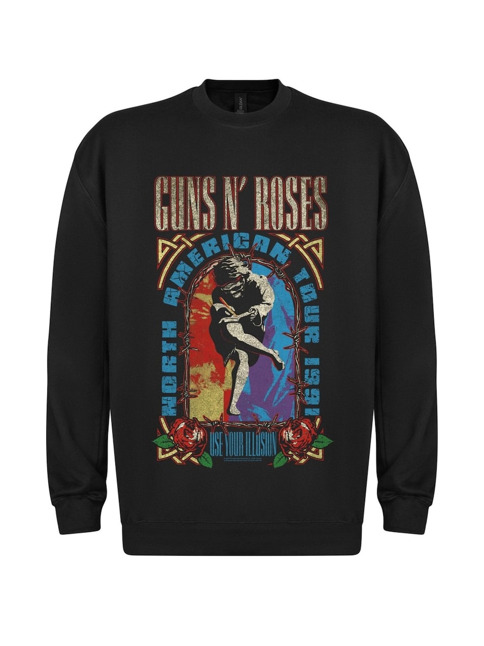 Sweatshirt 'Guns N´ Roses Use Your Illution Skull Sweatshirt'
