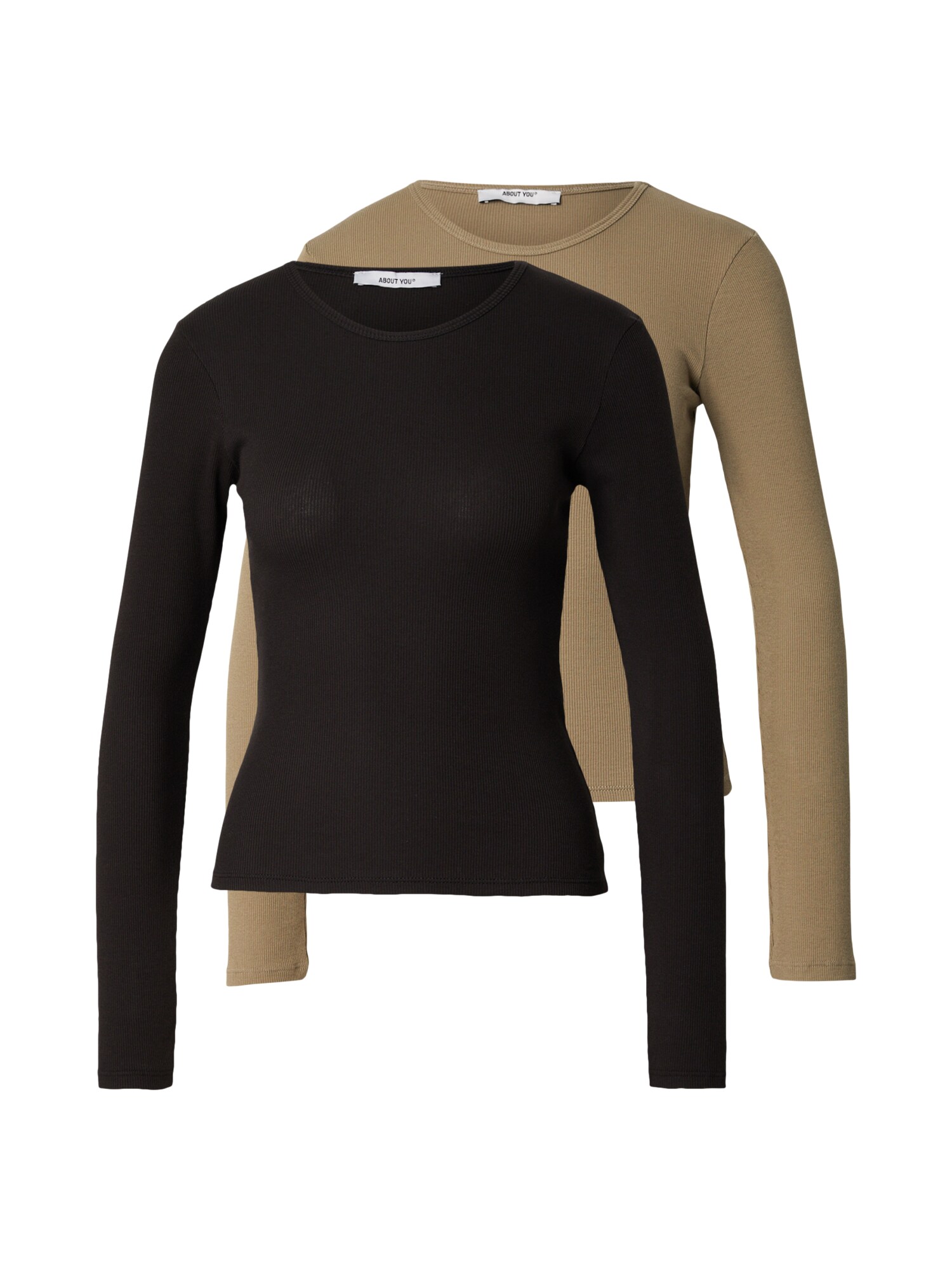 ABOUT YOU Tricou Insa  oliv / negru