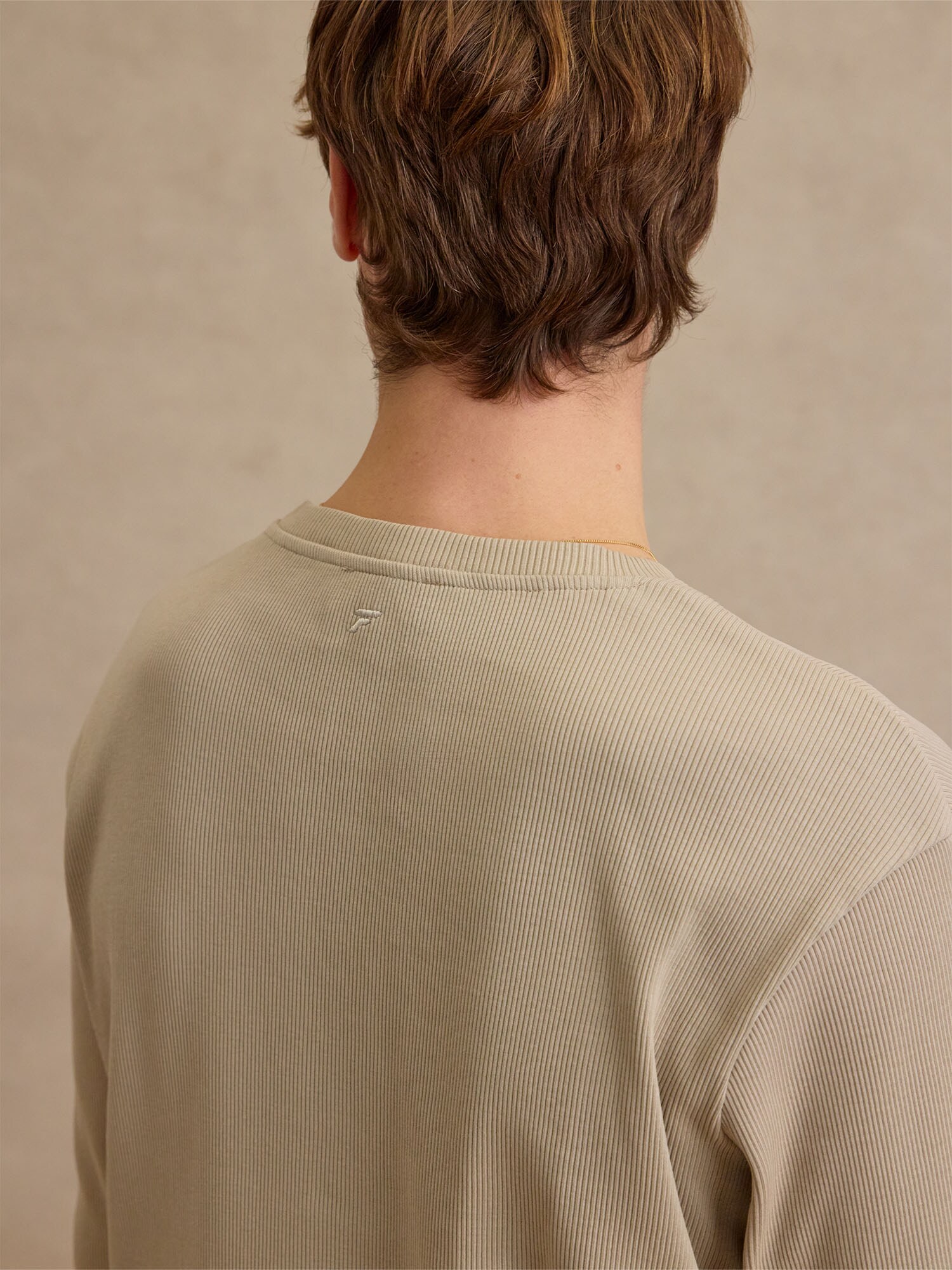 DAN FOX APPAREL Póló 'Max'  taupe termék 2. képe