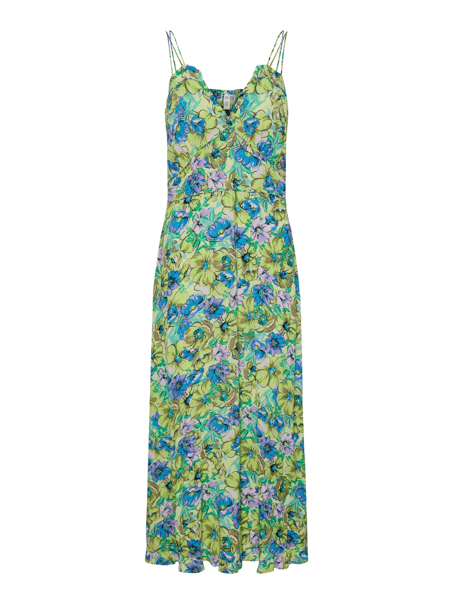 Y.A.S Ljetna haljina 'Lomisa'  svijetloplava / kaki / svijetlozelena / pastelno ljubičasta