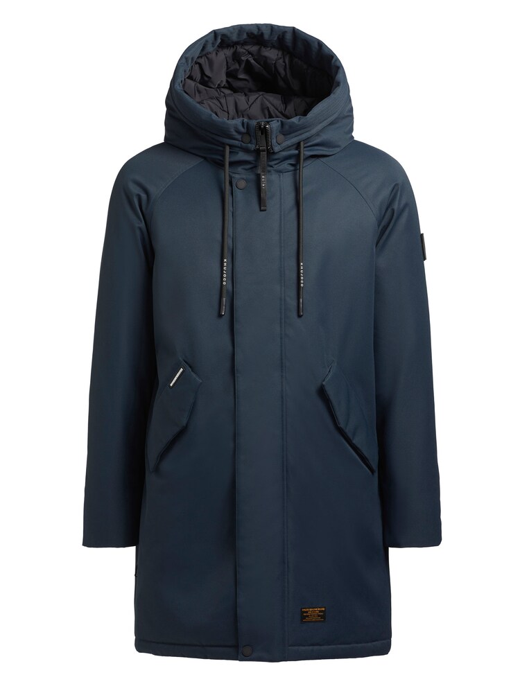 khujo Winterparka 'Tandem' Herren Größe L navy / orange / schwarz