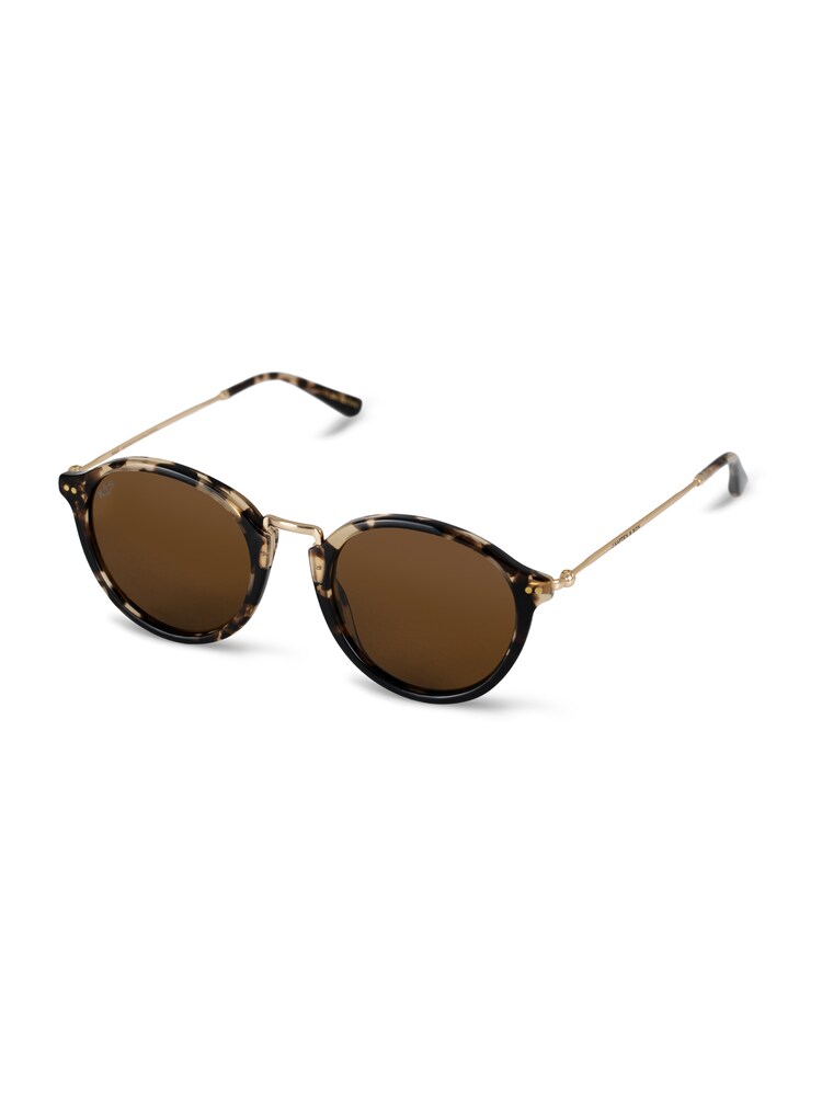 Kapten & Son Sonnenbrille 'Maui Crystal Tortoise Brown' Herren Größe one size braun / gold