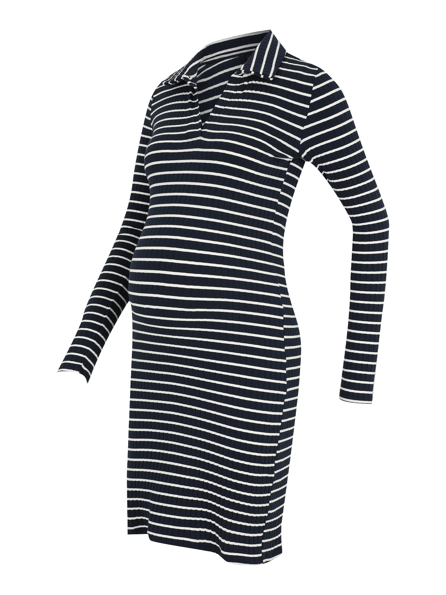 Vero Moda Maternity Rochie 'VMMSea'  albastru noapte / alb