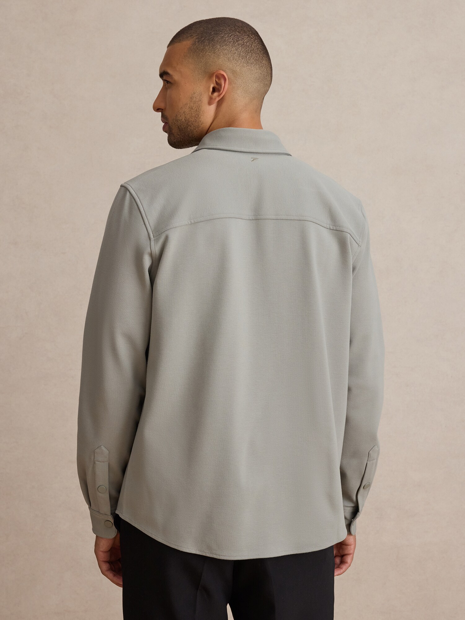 DAN FOX APPAREL Košeľa 'Leonidas' pastelovo zelená (obrázok 3)