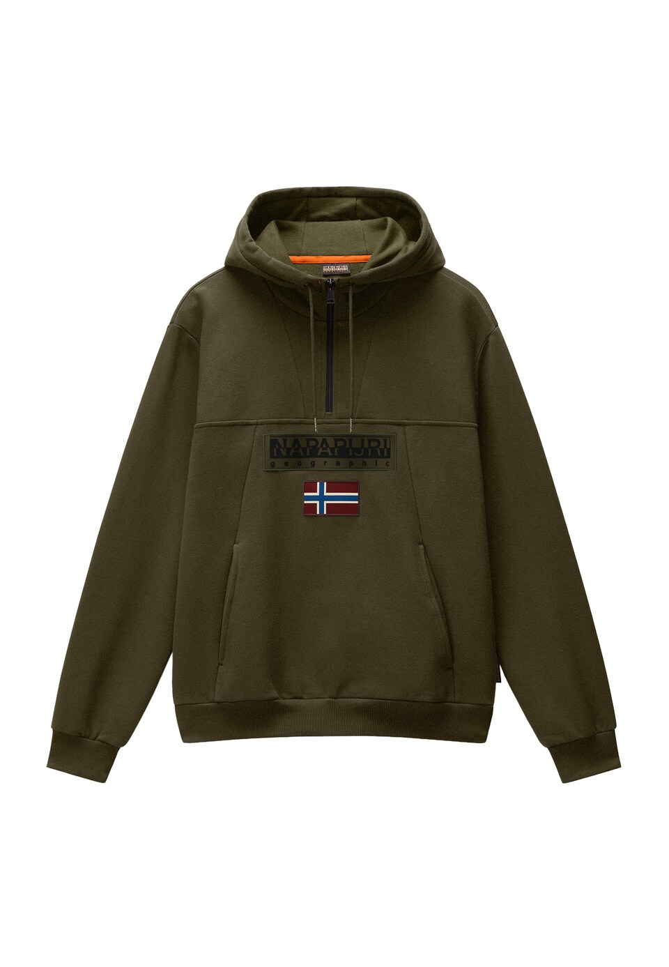 Sweatshirt 'BURGEE 2.0' blå / oliv / mörkröd