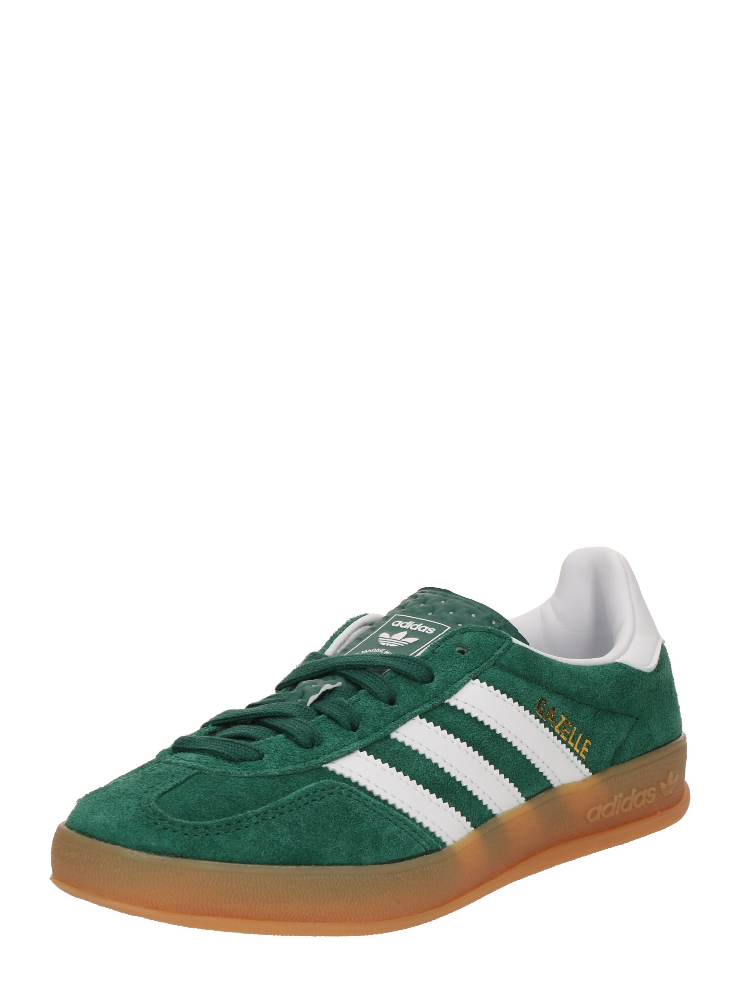 ADIDAS ORIGINALS Sneaker 'GAZELLE'  verde / alb