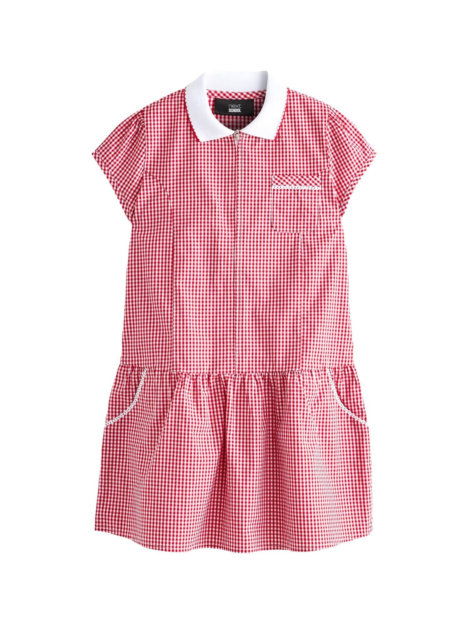 Next Rochie  roșu / alb