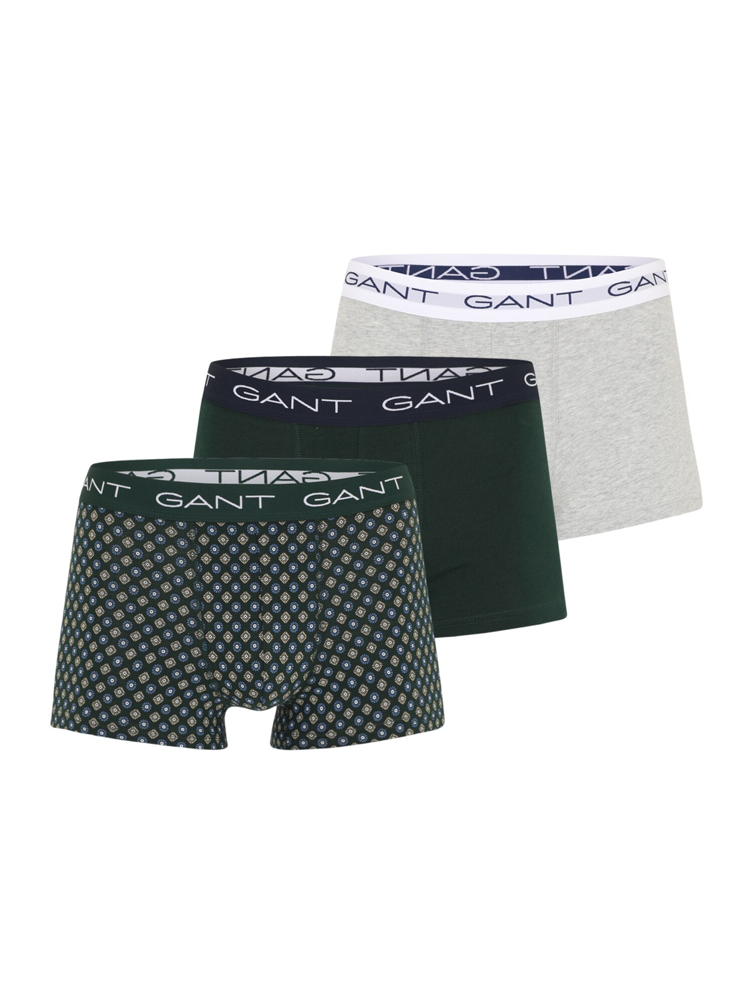 GANT Boxeri  albastru / bleumarin / gri amestecat / verde închis