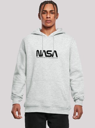 F4NT4STIC Sweatshirt ‘NASA ‘ Grijs / Zwart / Wit