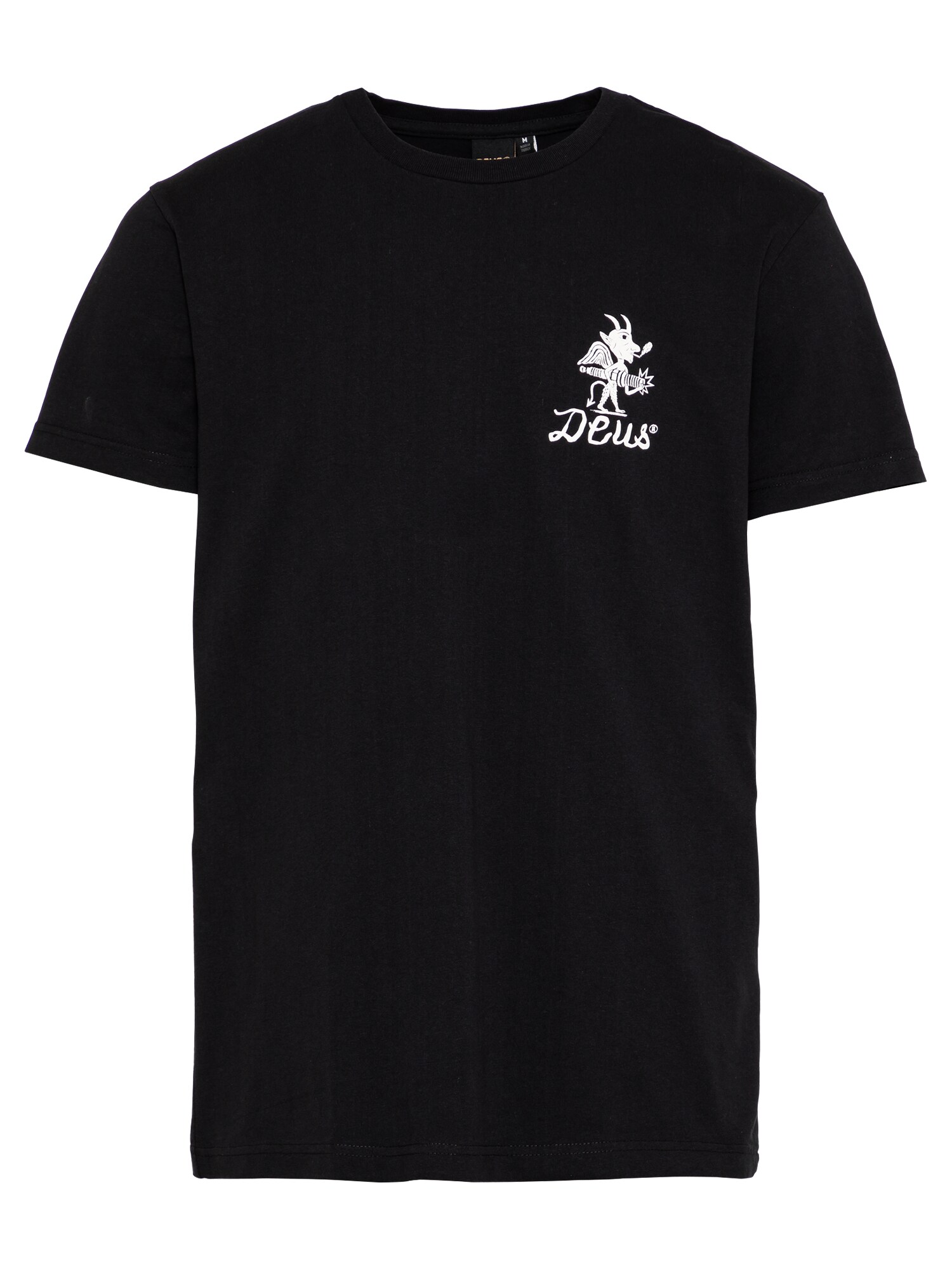 DEUS EX MACHINA Marškinėliai 'Devil Venice'  juoda / balta