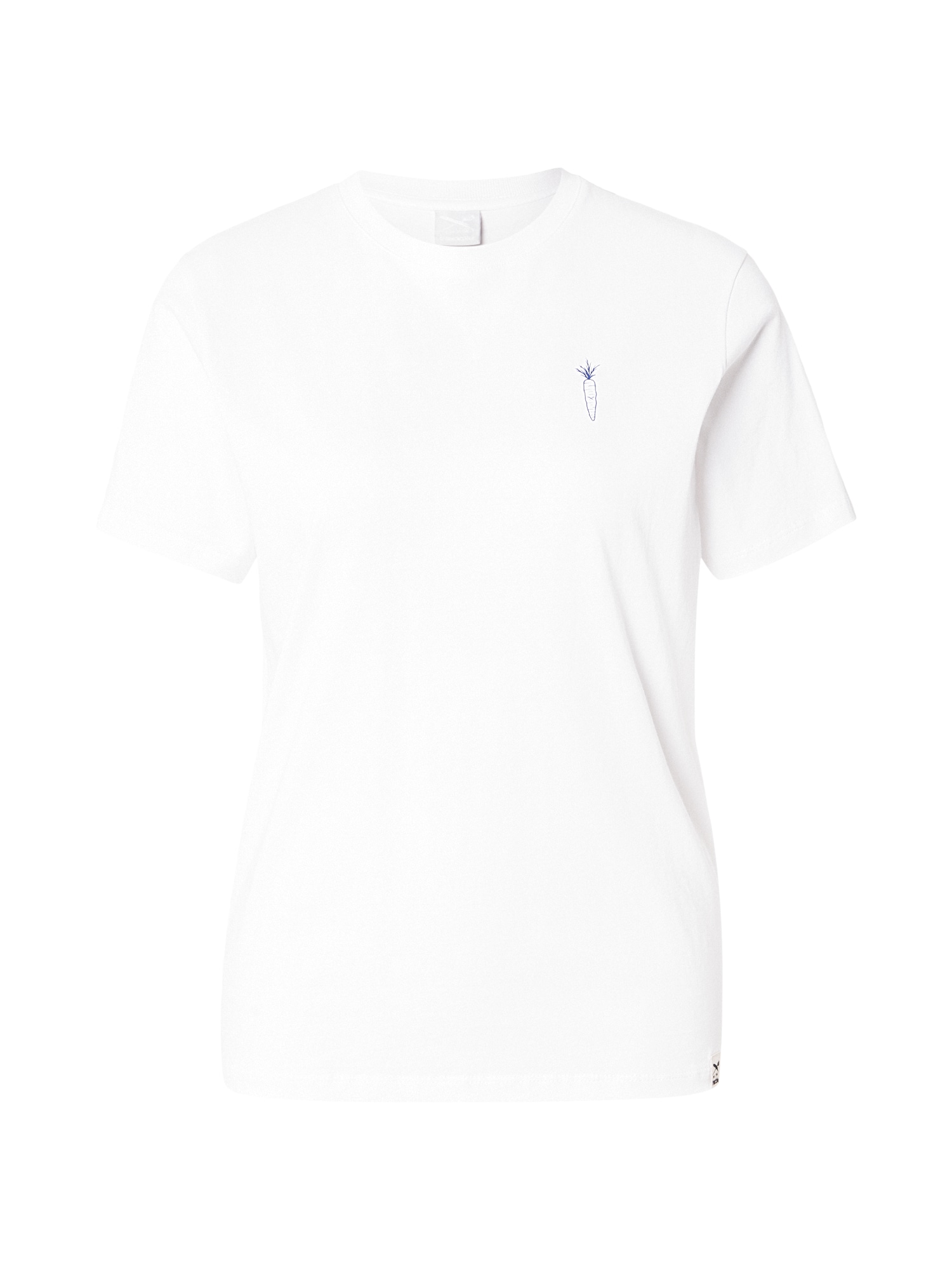 Iriedaily Camiseta 'Got Carrot' genciana / blanco
