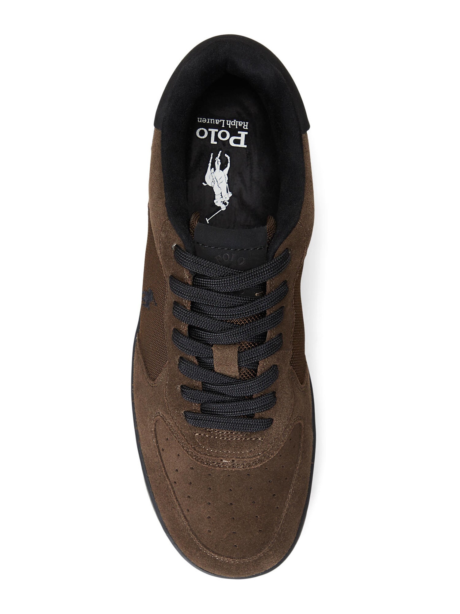 Polo Ralph Lauren Zapatillas deportivas bajas 'MASTERS CRT' chocolate – imagen 3